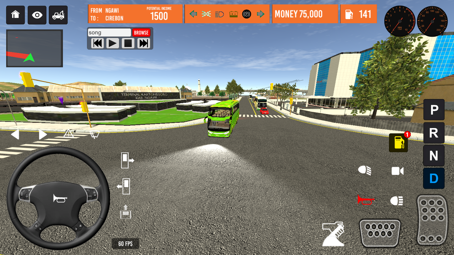 اسکرین شات 4 بازی 2024 Indonesia Bus Simulator
