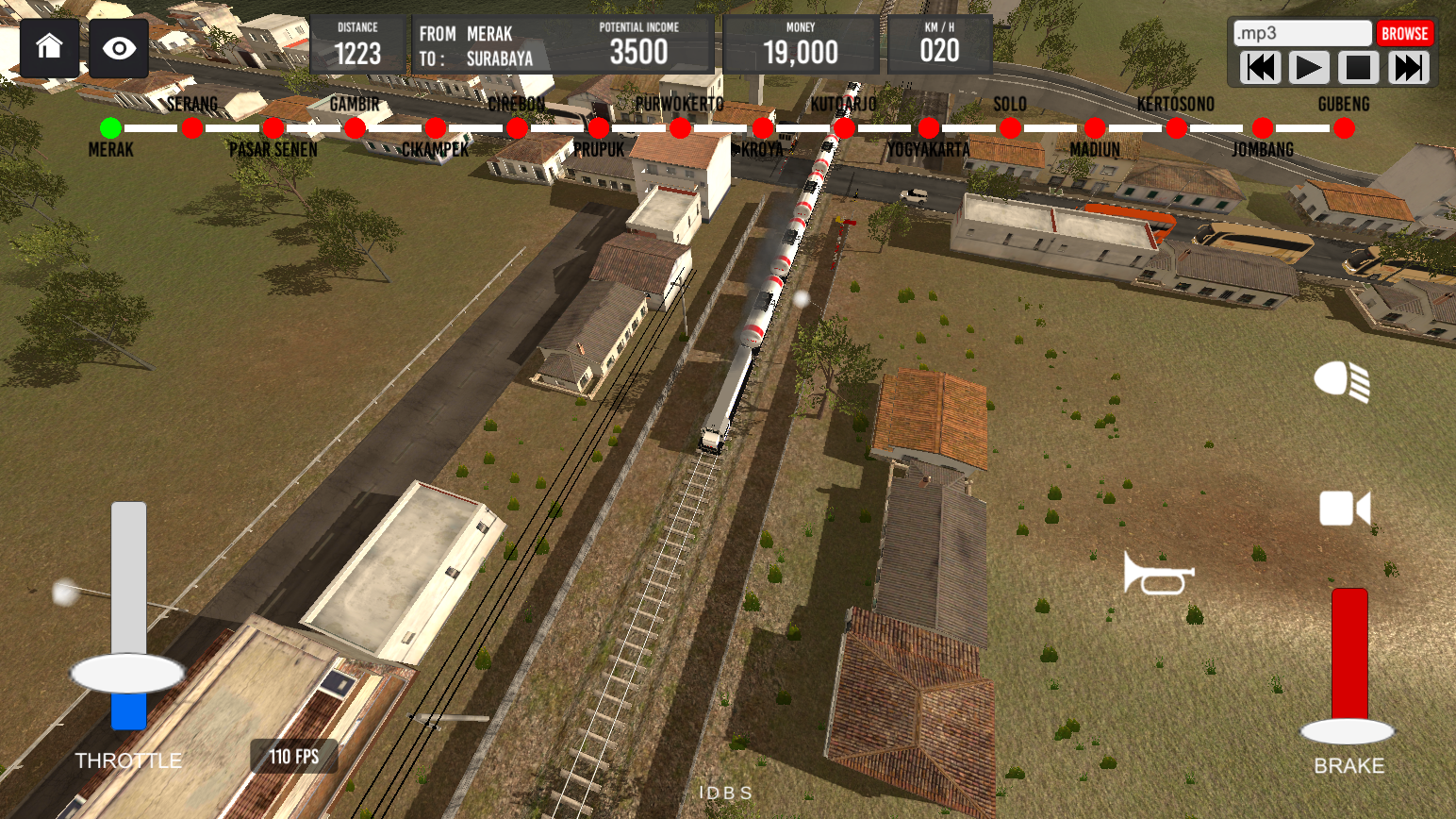 اسکرین شات بازی IDBS Indonesia Train Simulator 5