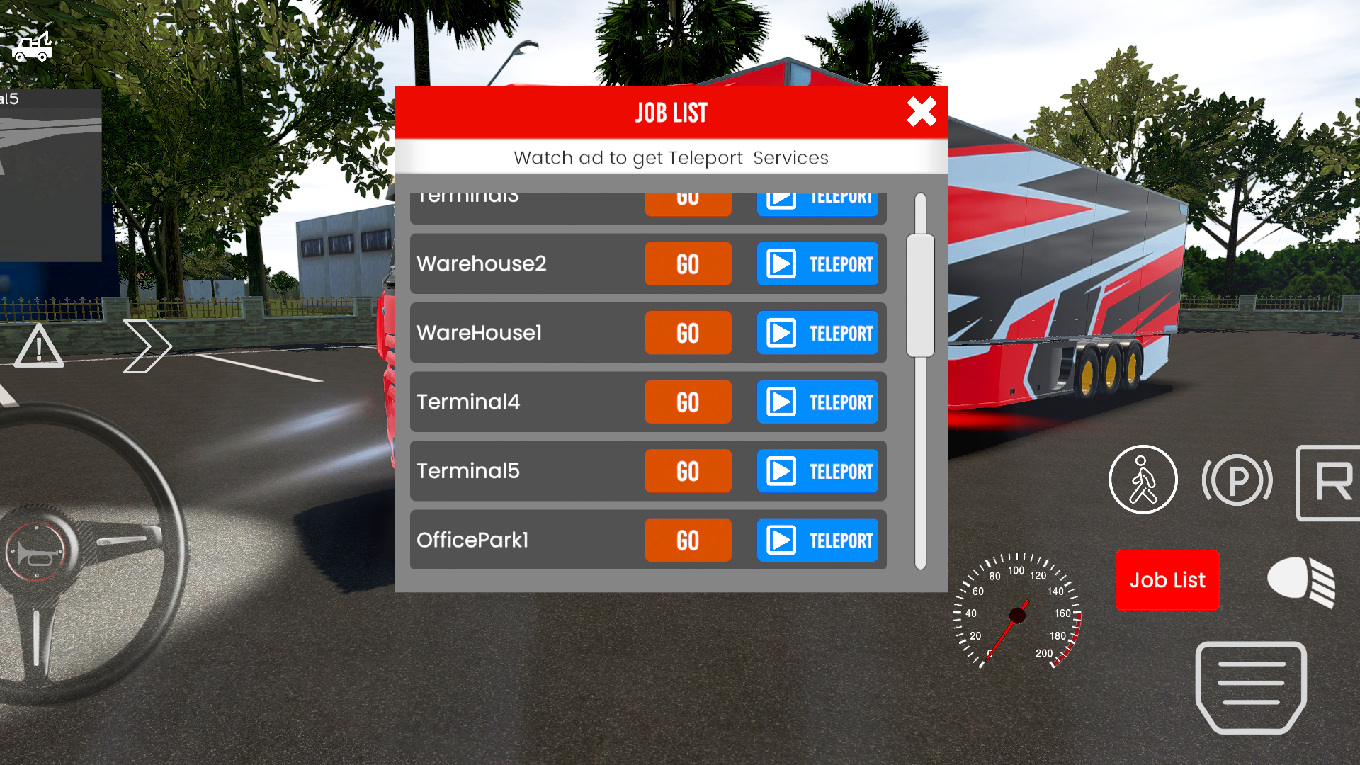 اسکرین شات 4 بازی IDBS Truck Trailer