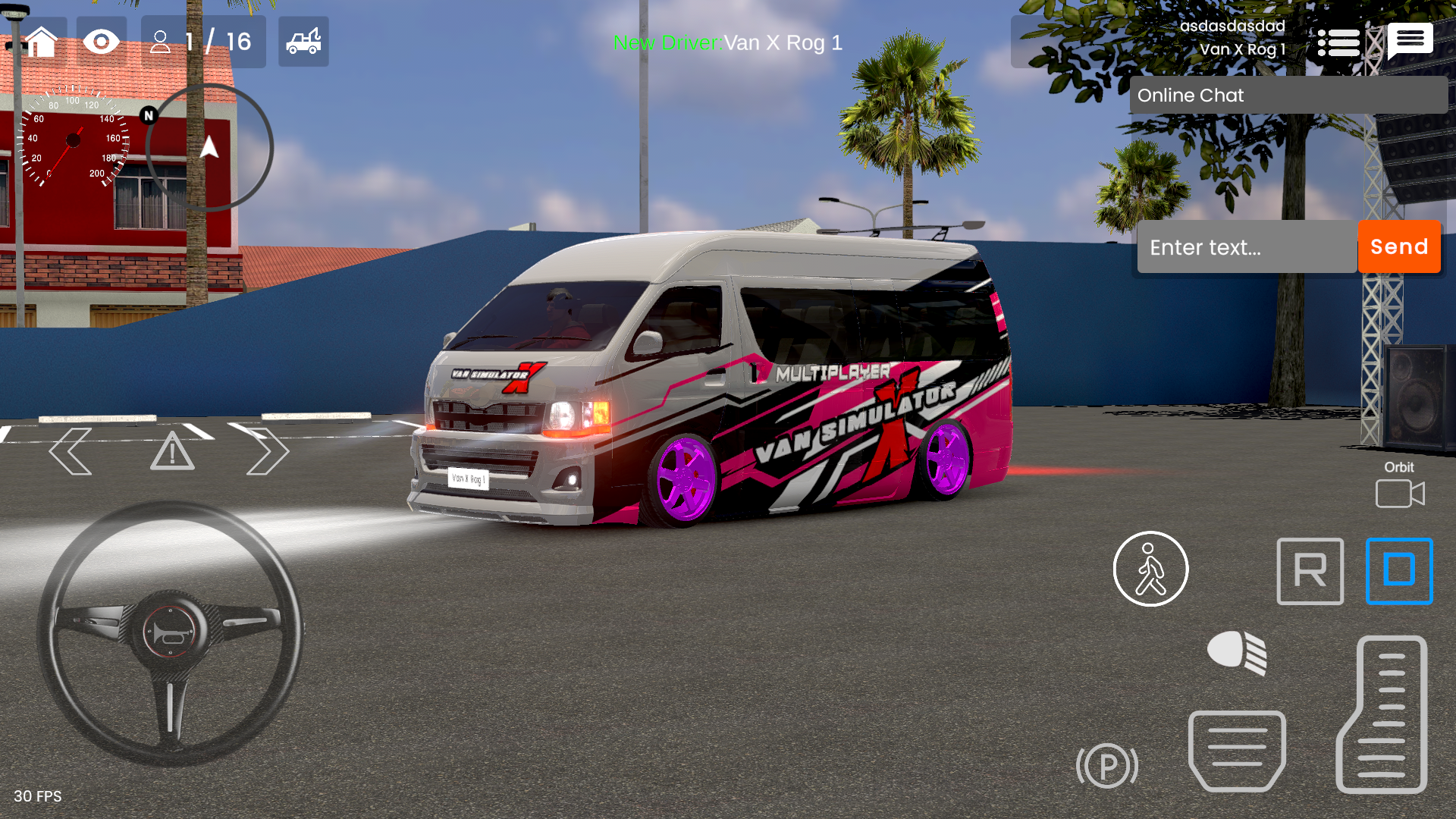 اسکرین شات 1 بازی Van Simulator X Multiplayer