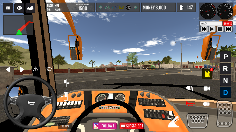 اسکرین شات بازی Vietnam Bus Simulator 4