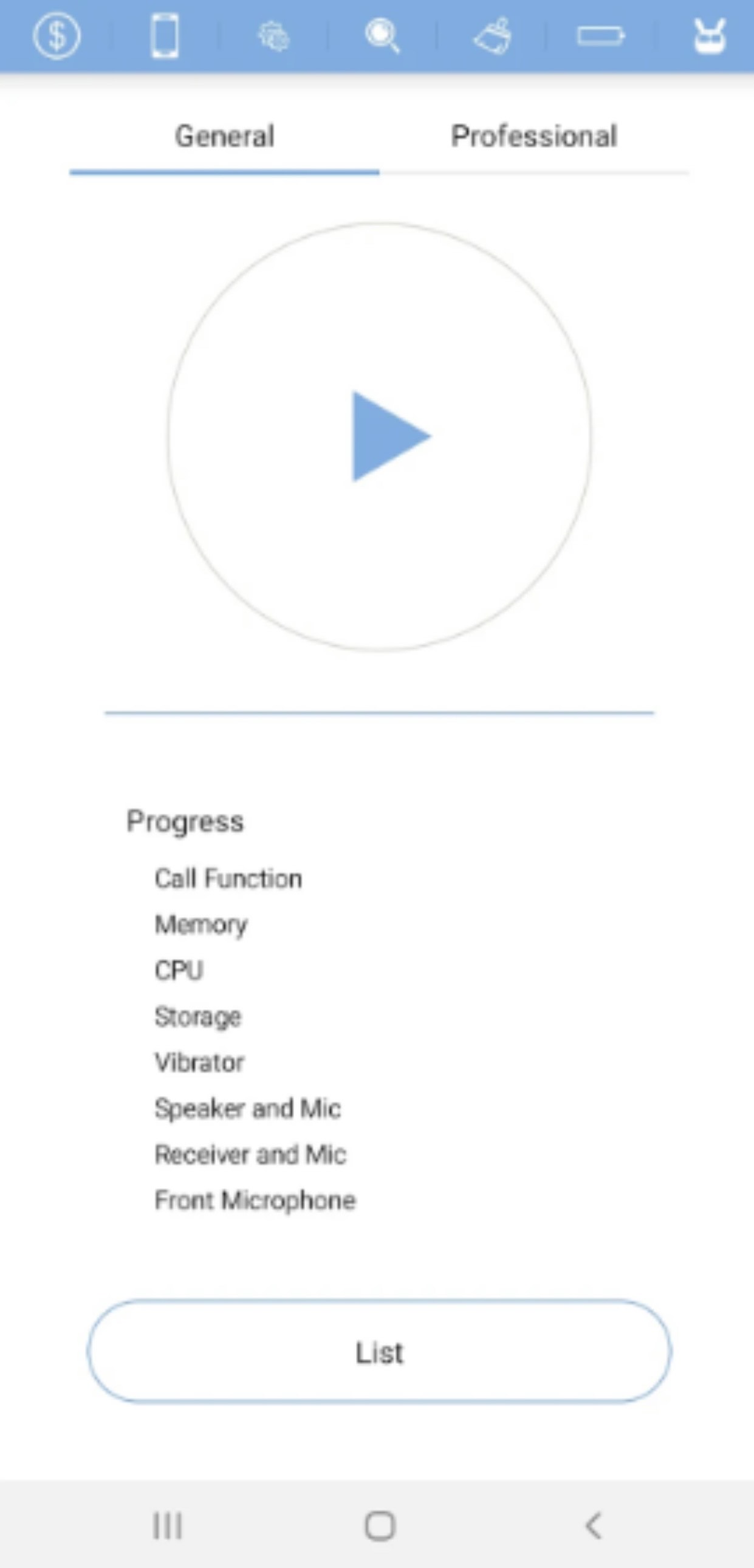 اسکرین شات 3 برنامه Phone Doctor Plus