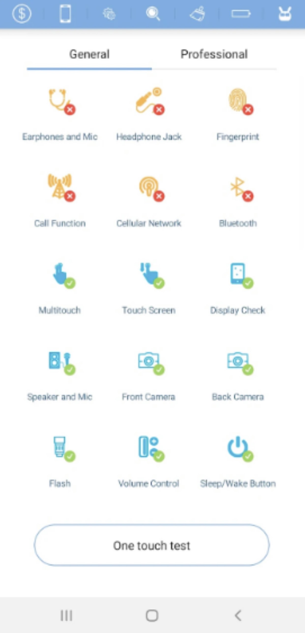 اسکرین شات 4 برنامه Phone Doctor Plus