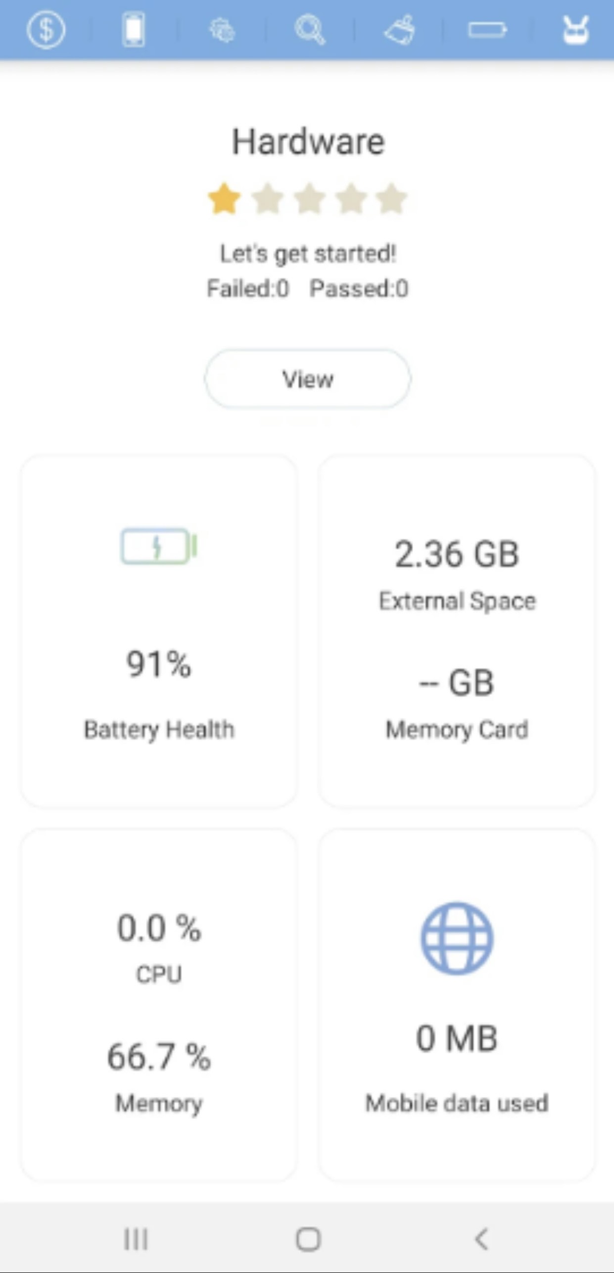 اسکرین شات 2 برنامه Phone Doctor Plus