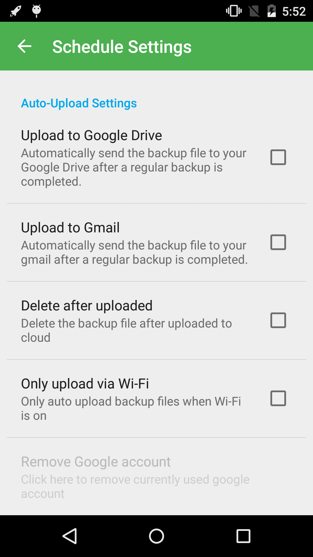اسکرین شات 5 برنامه Super Backup & Restore