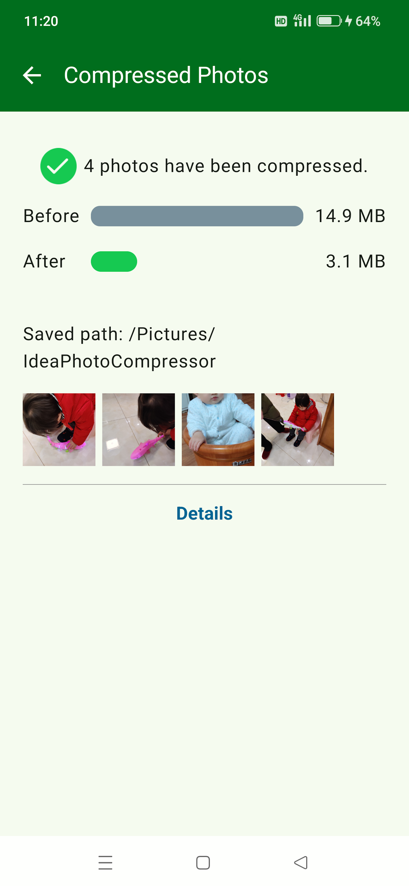 اسکرین شات 8 برنامه Video Compressor &Video Cutter