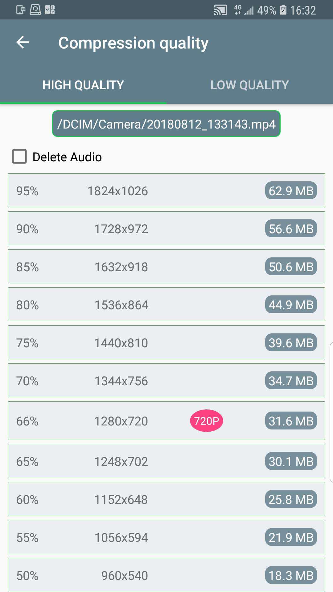 اسکرین شات برنامه Video Compressor &Video Cutter 3