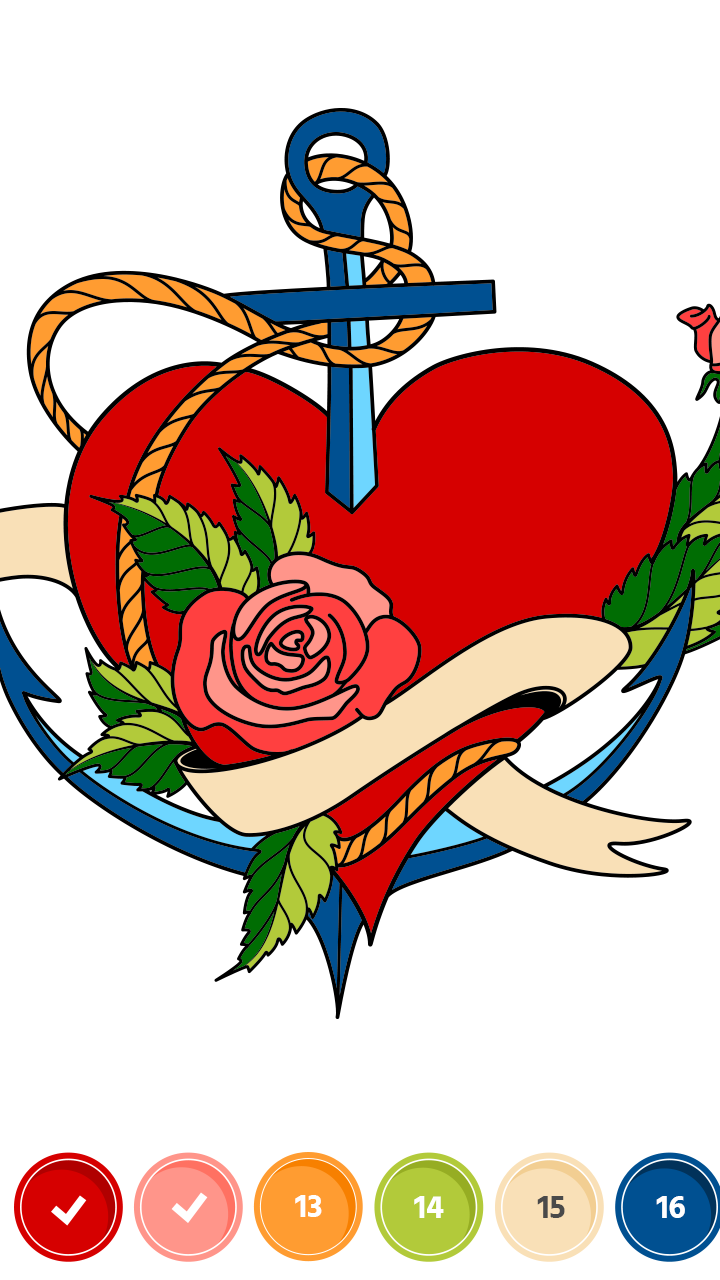 اسکرین شات 1 بازی Paint.Book - Color by number