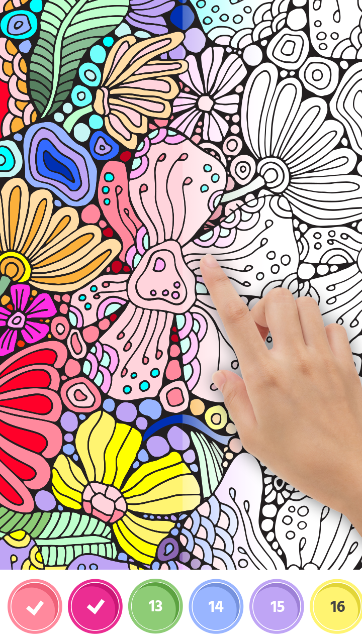 اسکرین شات 2 بازی Paint.Book : Color by number