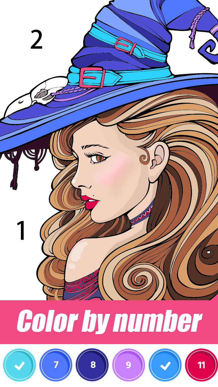 اسکرین شات 5 بازی Paint.Book : Color by number