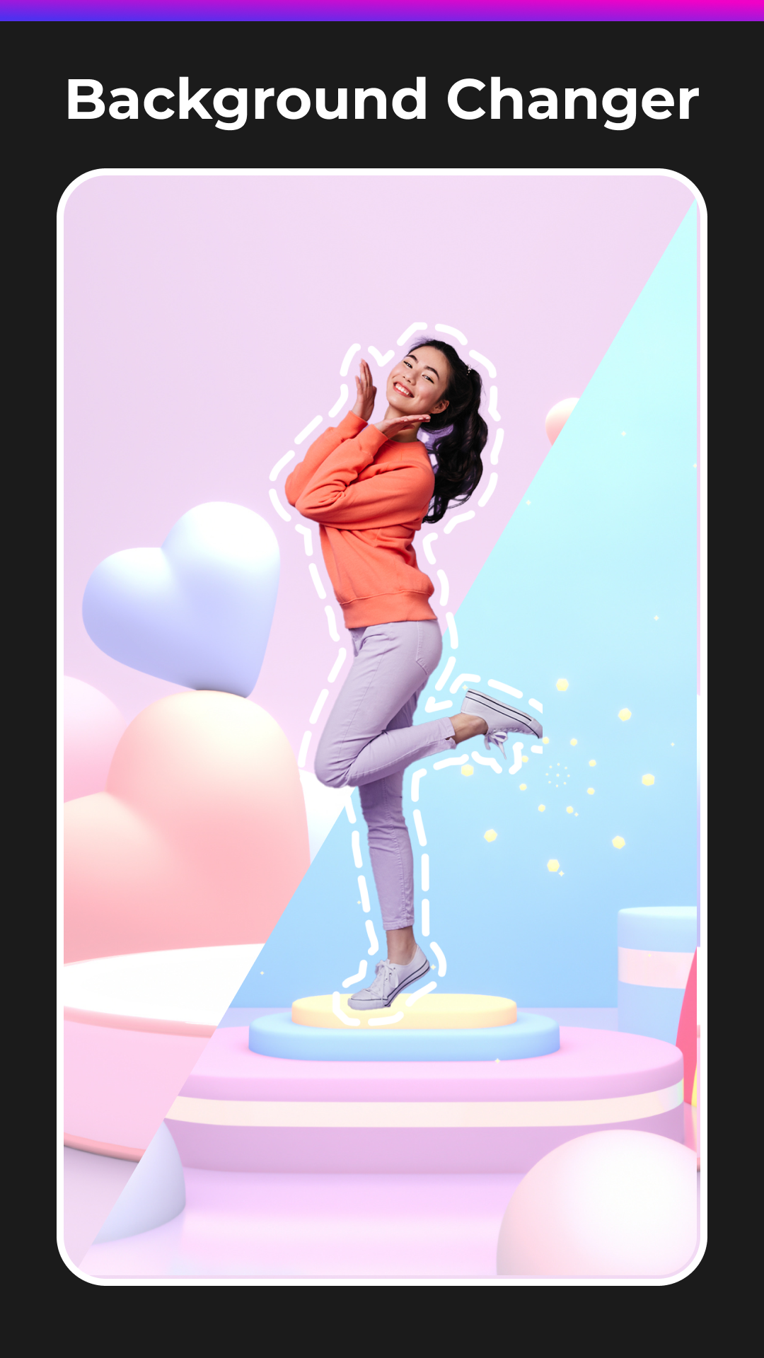 اسکرین شات 3 برنامه Change Background - Cut Photo