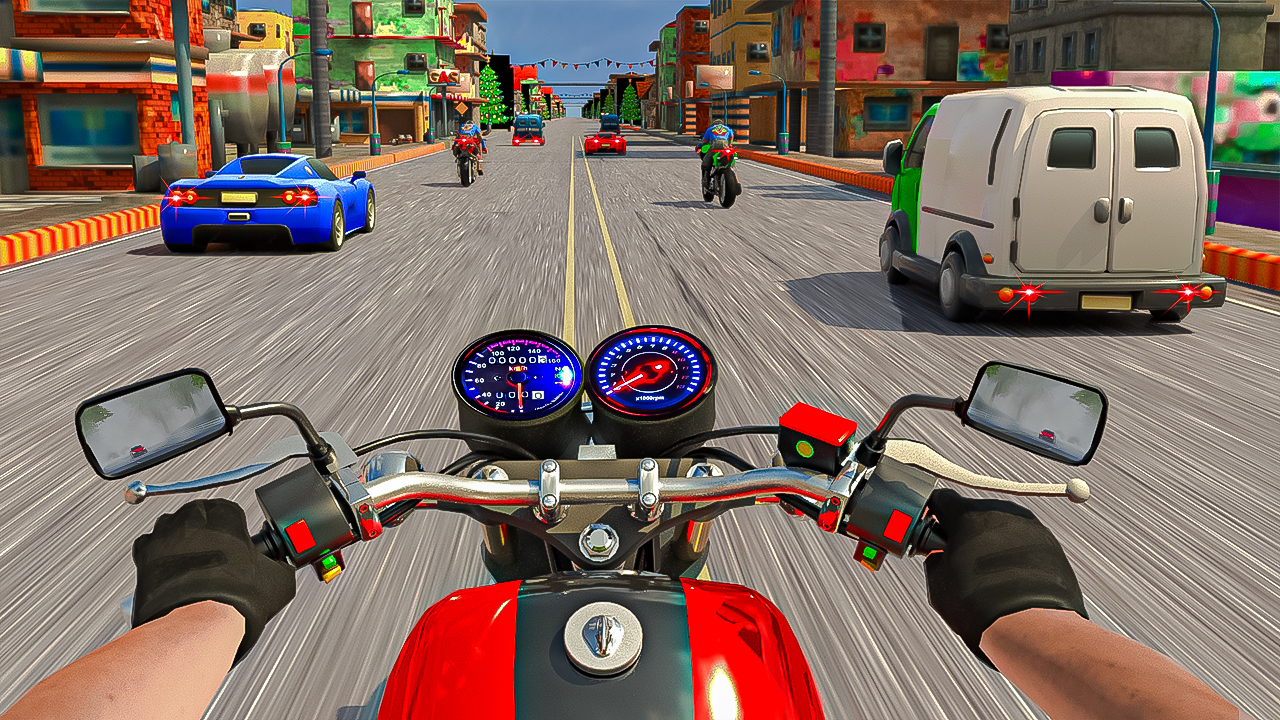 اسکرین شات 3 بازی Endless Motorcycle Racing Tour
