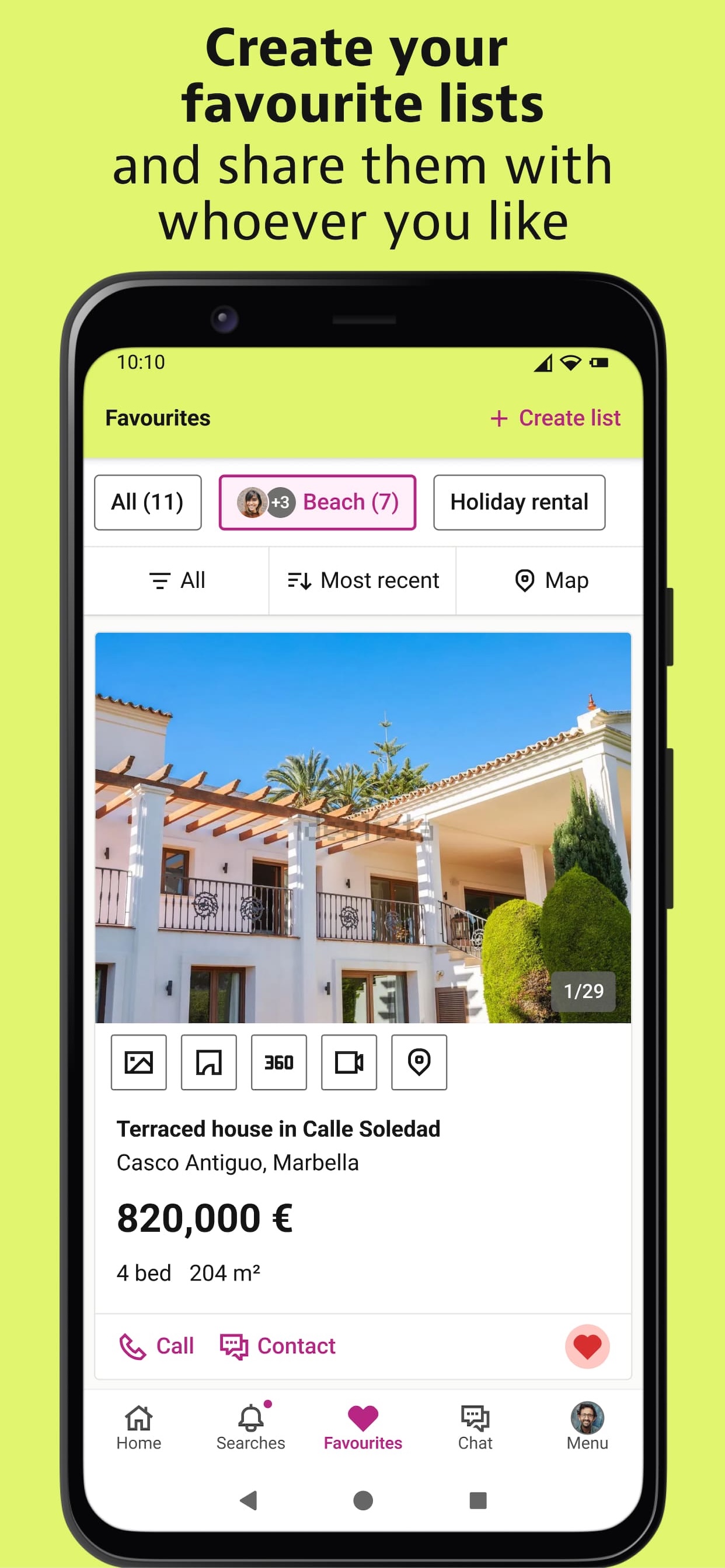 اسکرین شات 4 برنامه idealista