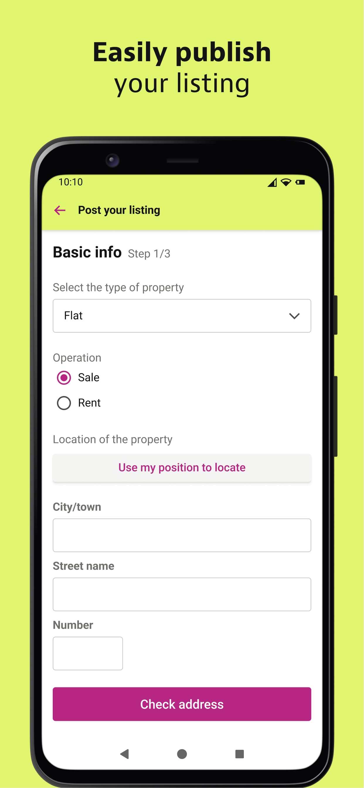 اسکرین شات 7 برنامه idealista