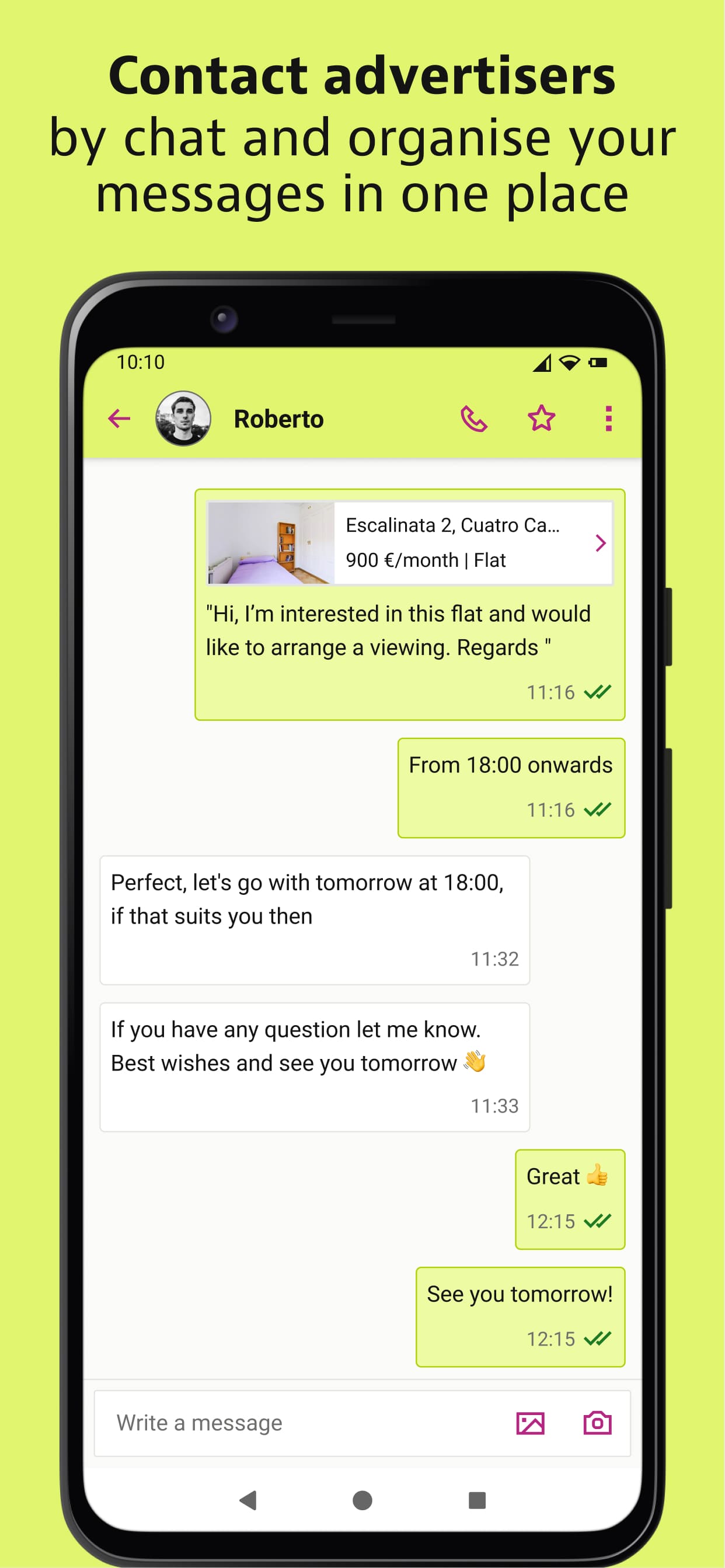 اسکرین شات 3 برنامه idealista