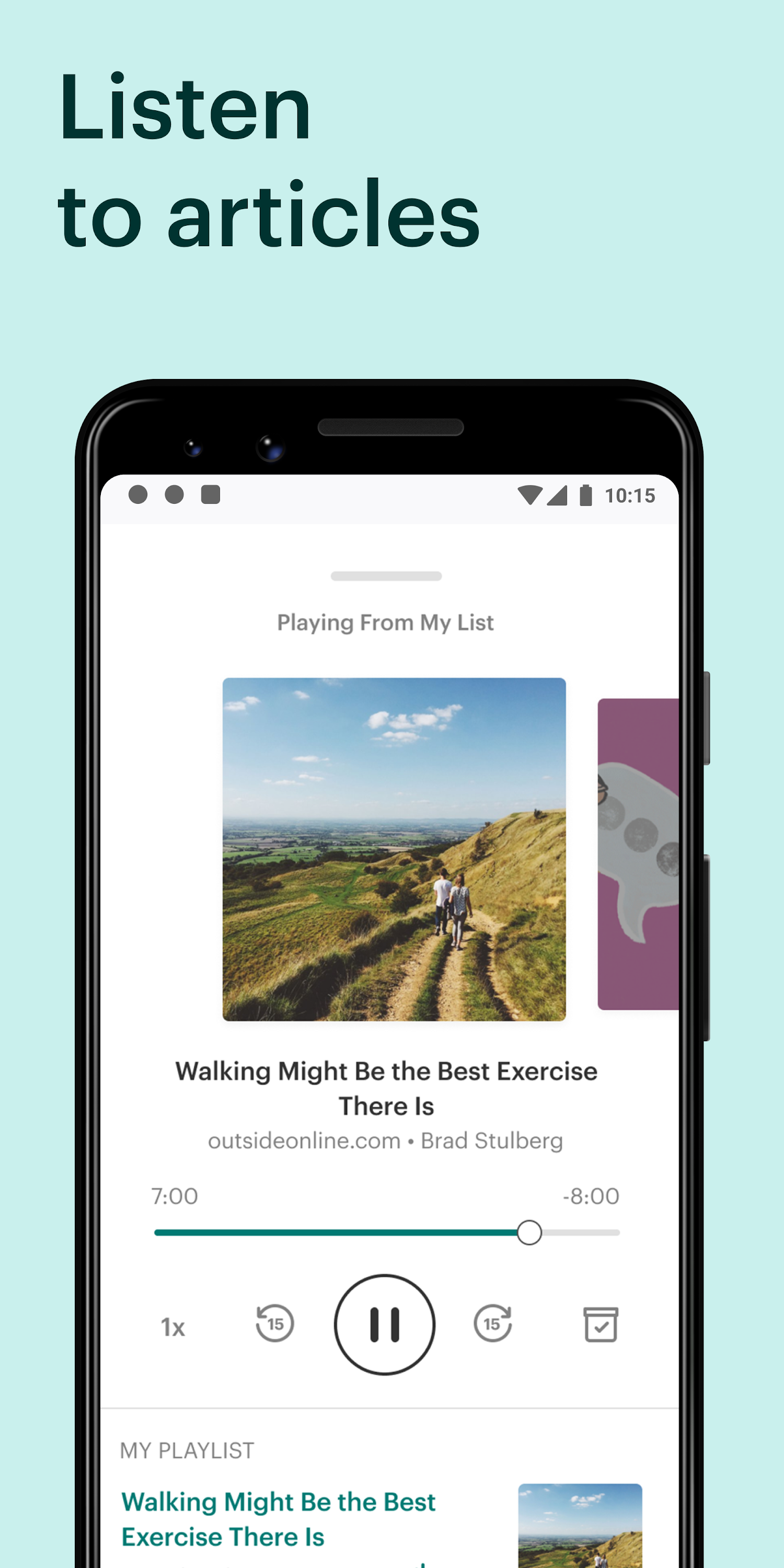 اسکرین شات 4 برنامه Pocket: Save. Read. Grow.