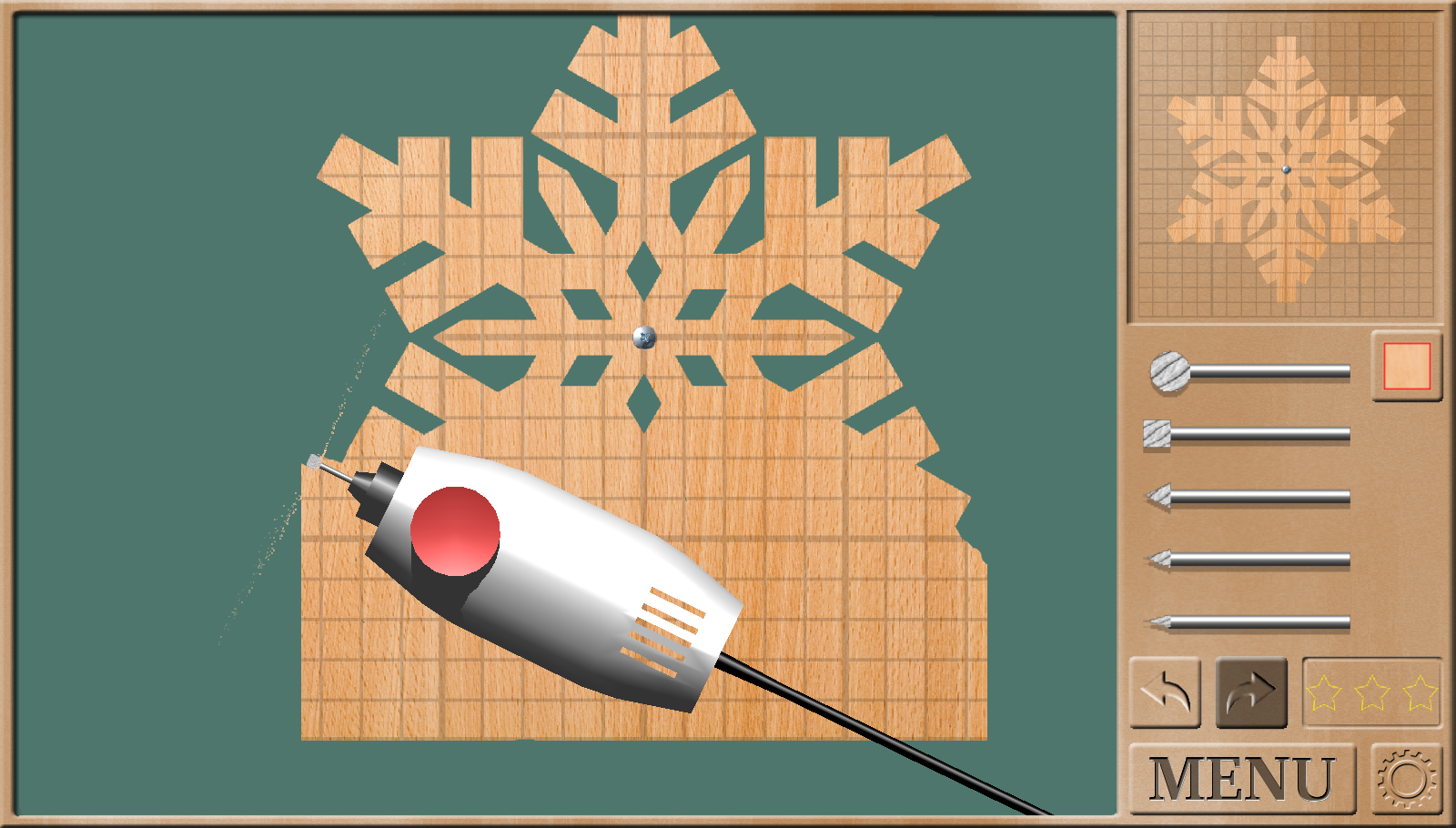 اسکرین شات 1 بازی Wood Carving Game
