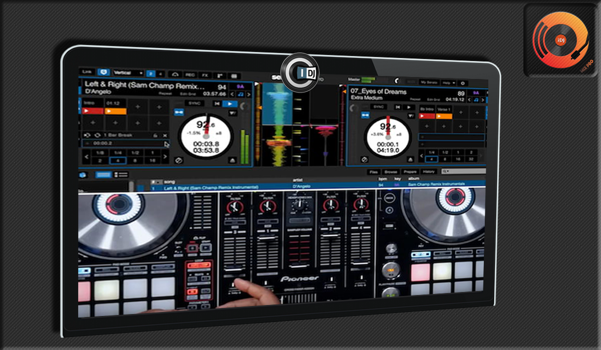 اسکرین شات 3 برنامه iDjing Mix : DJ music mixer