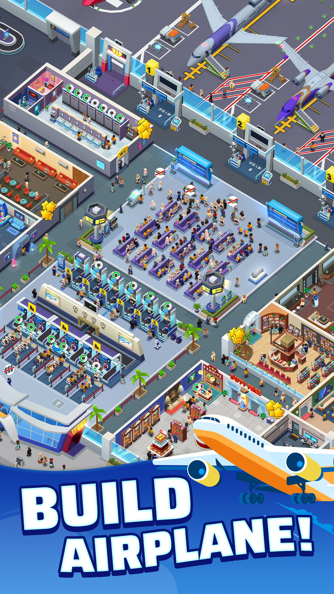 اسکرین شات 5 بازی Idle Airport Empire