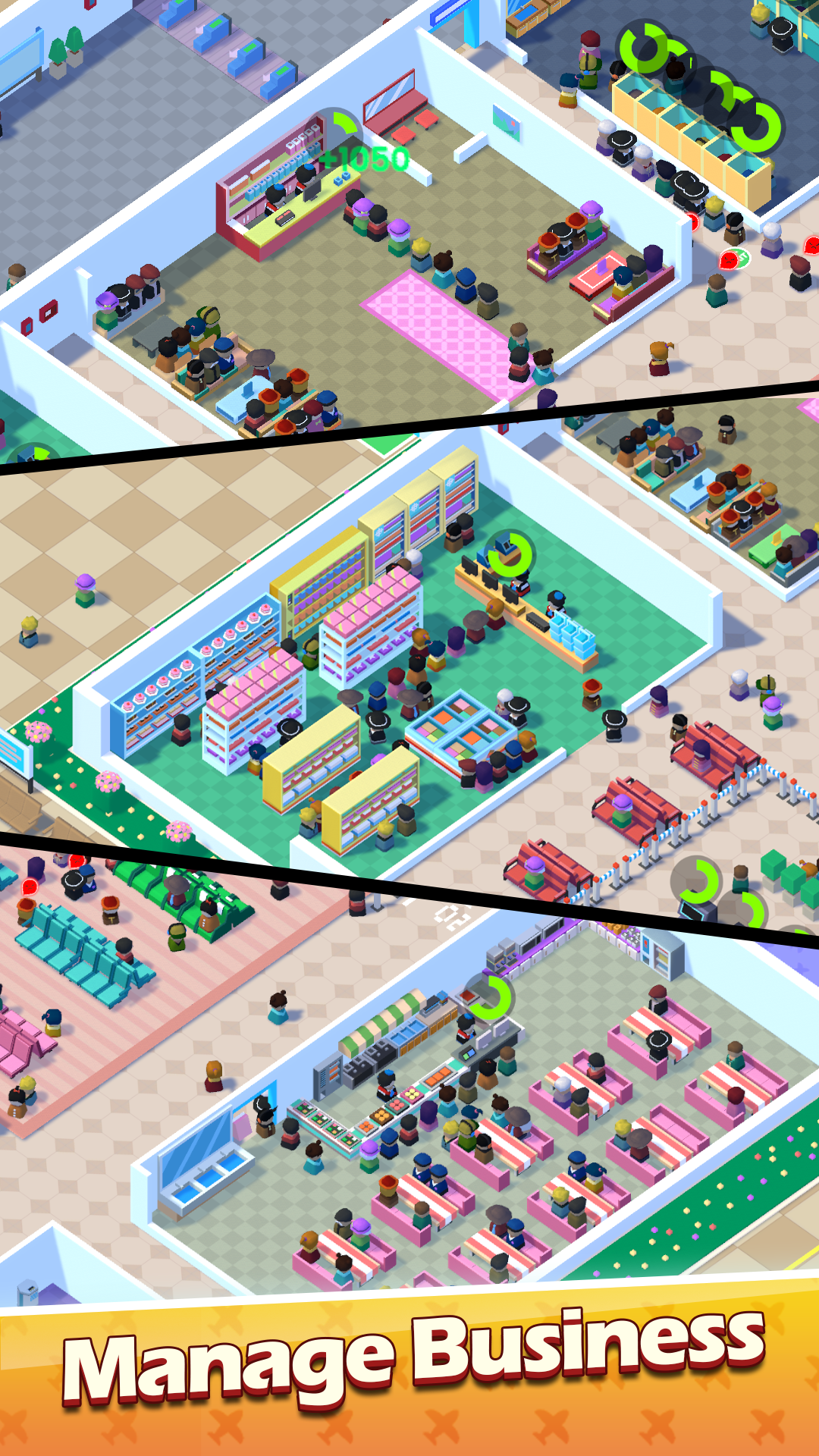 اسکرین شات 5 بازی Sim Airport - Idle Game