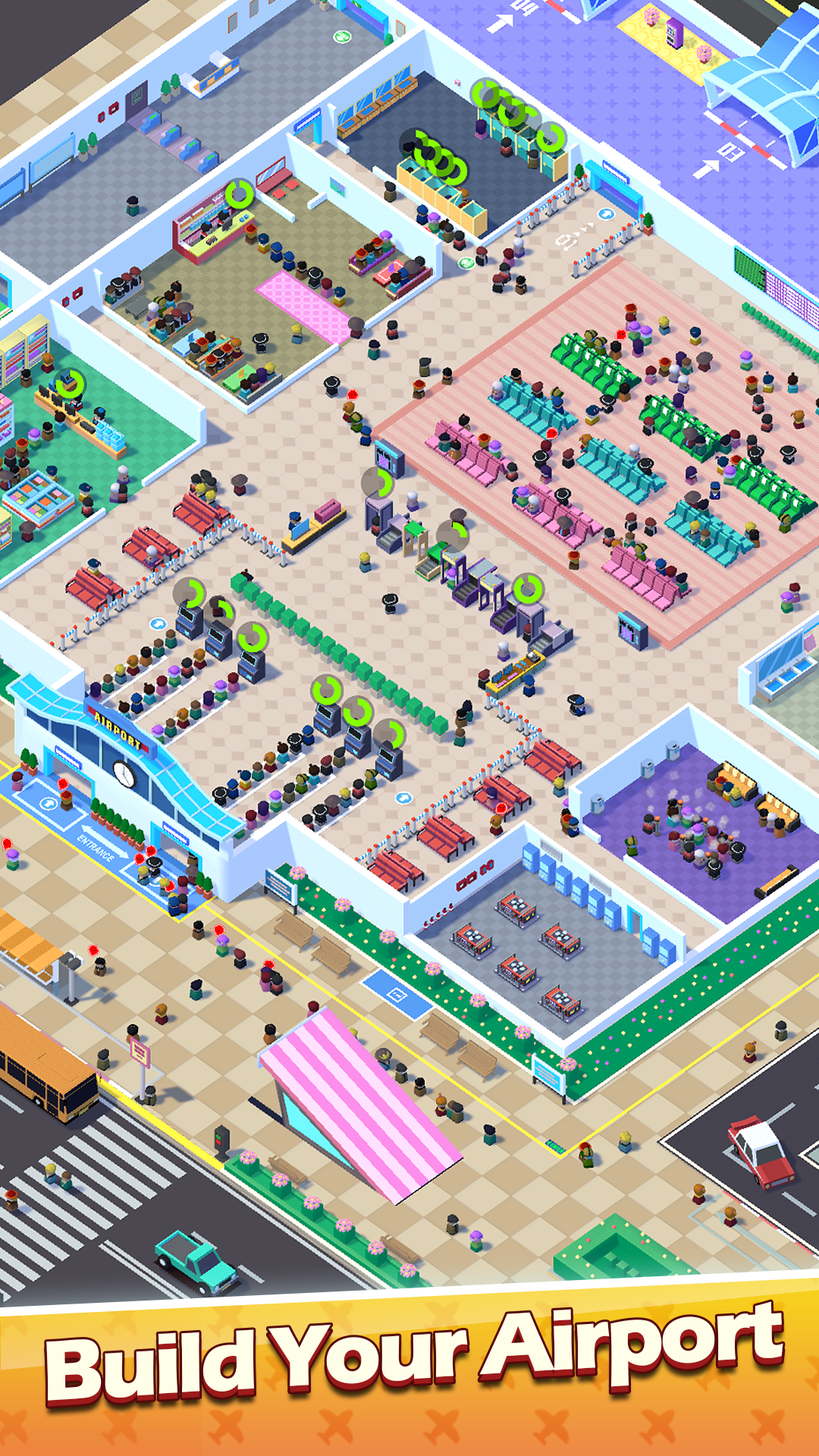 اسکرین شات 4 بازی Sim Airport - Idle Game