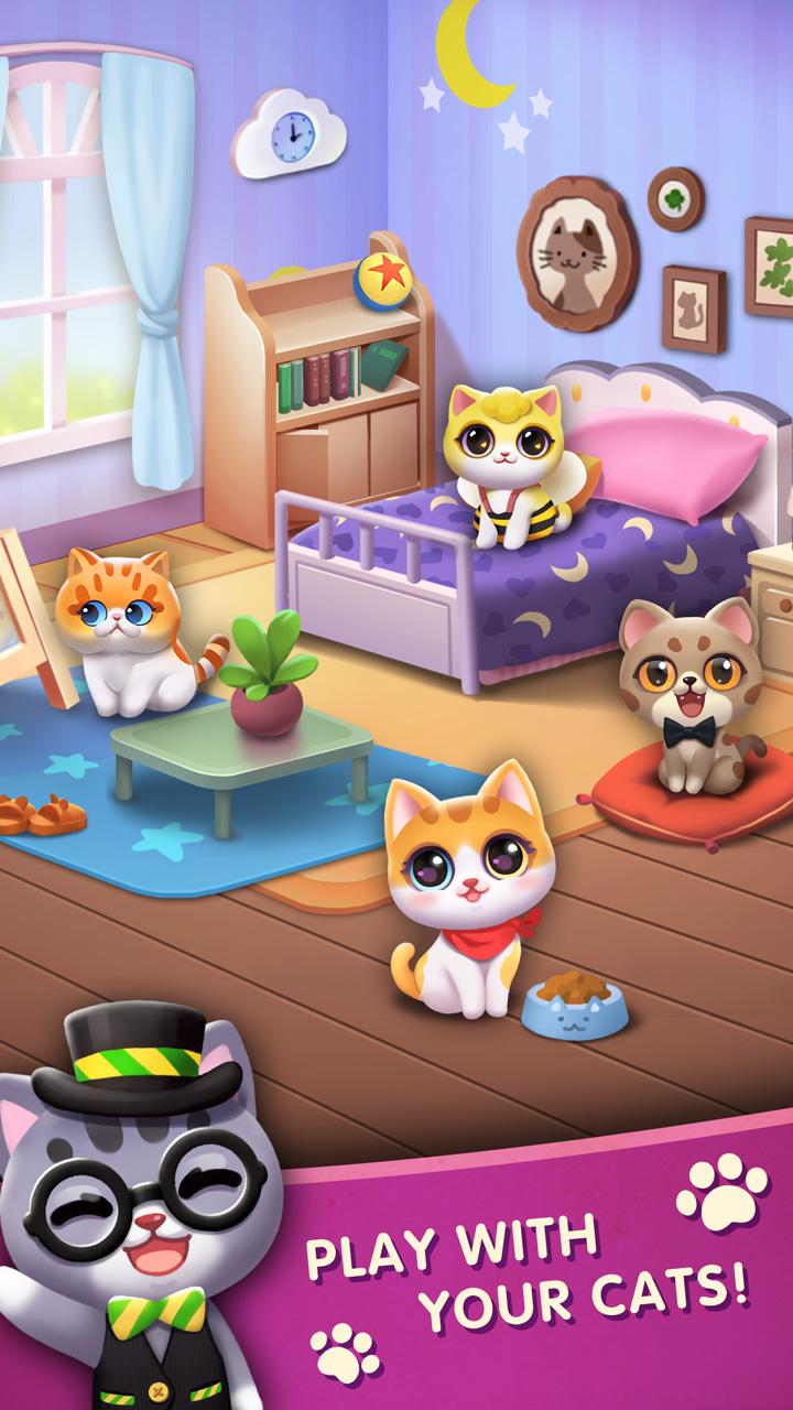 اسکرین شات 2 بازی Cat Diary: Idle Cat Game