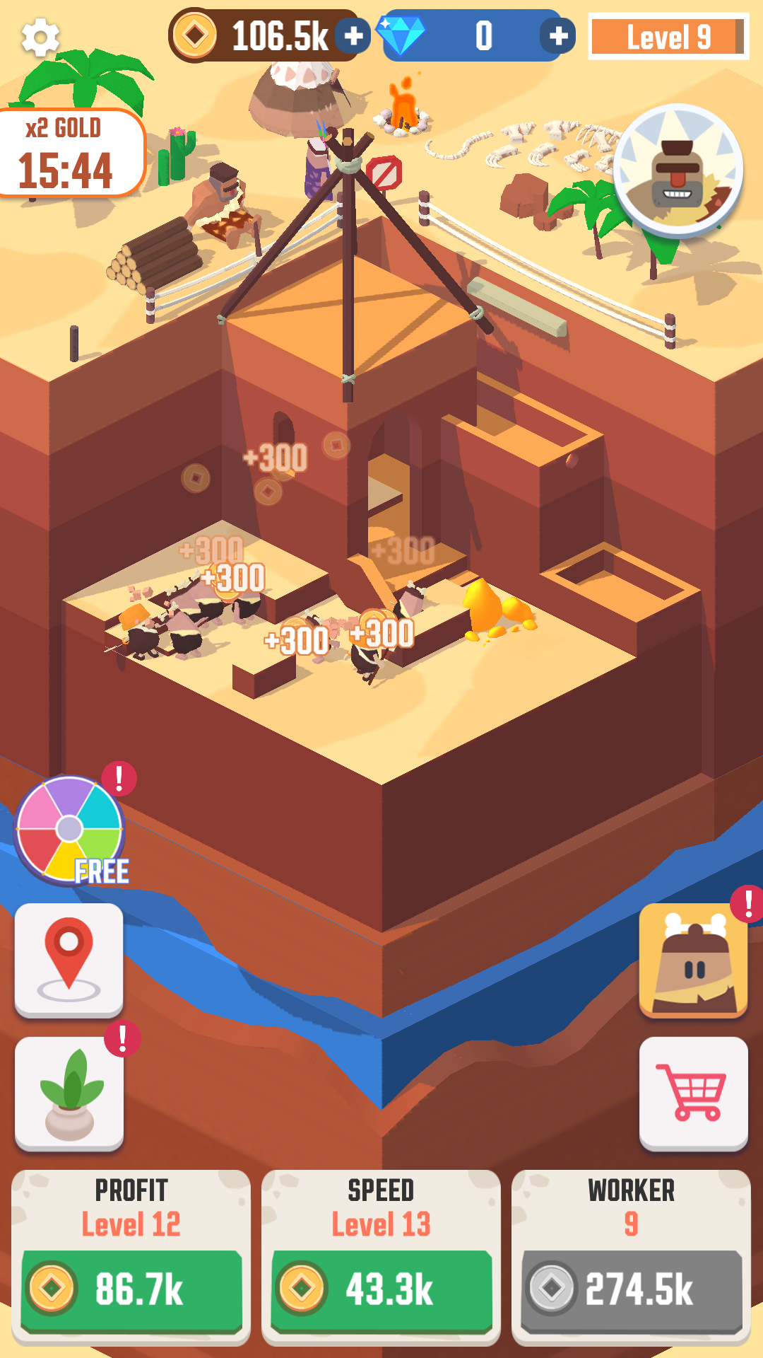 اسکرین شات 2 بازی Idle Digging