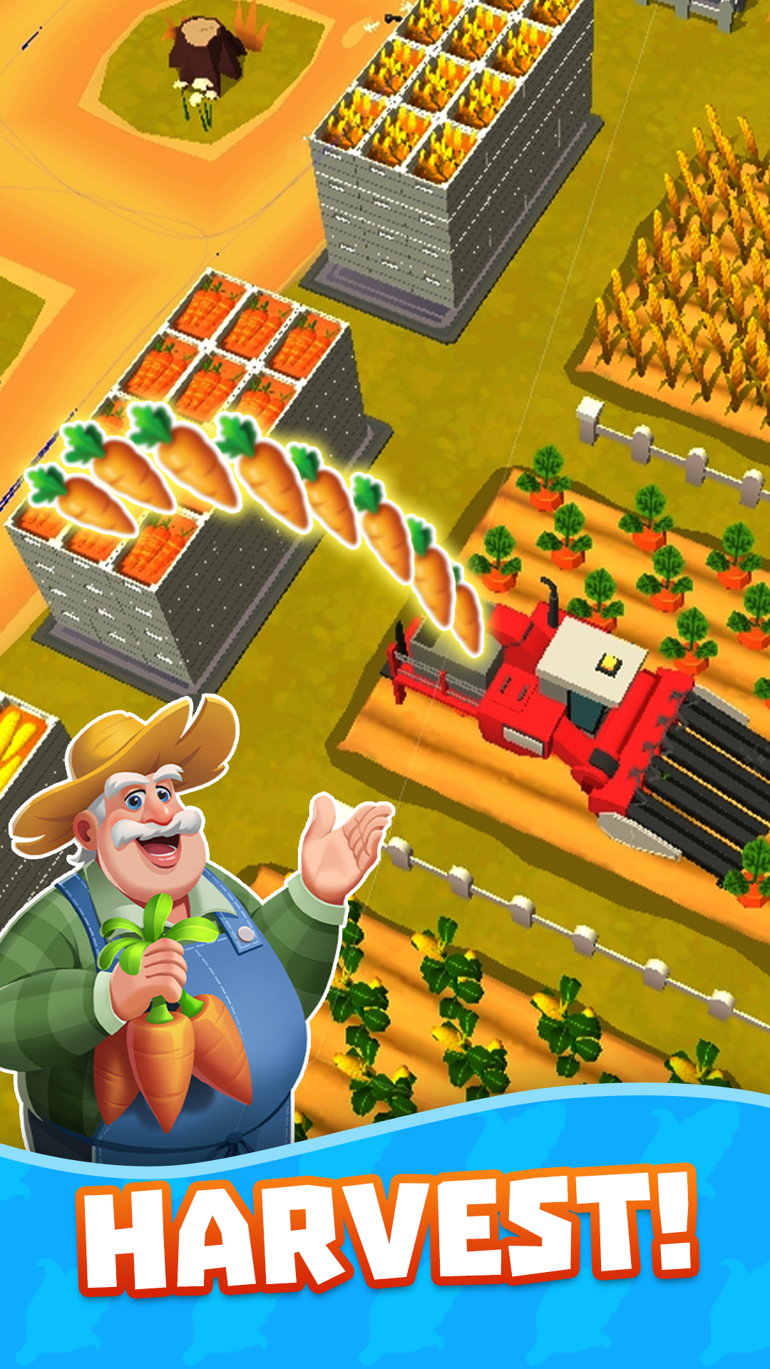 اسکرین شات 1 بازی Farm Frenzy Tycoon - Idle Game