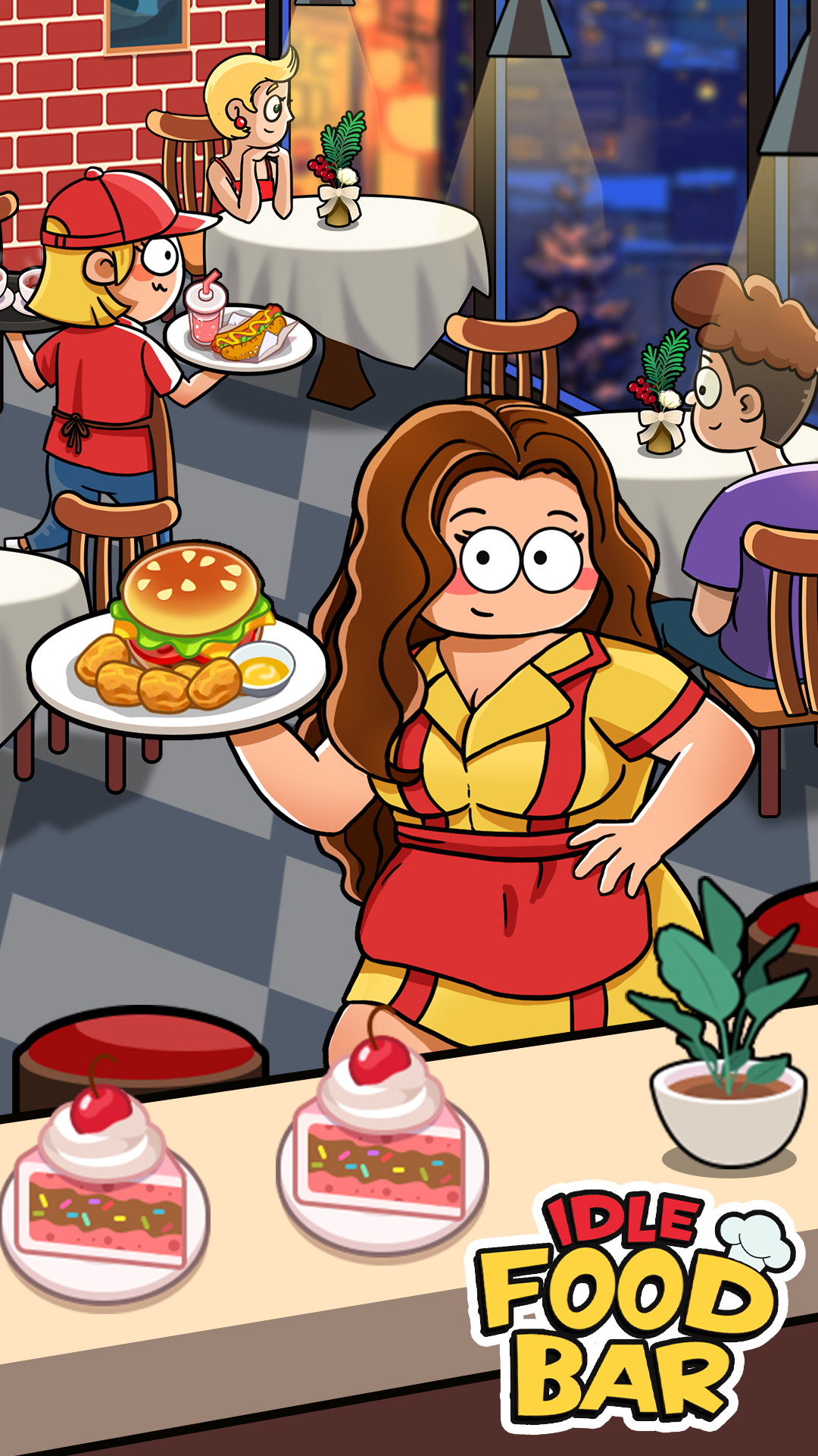 اسکرین شات 1 بازی Idle Food Bar: Idle Games
