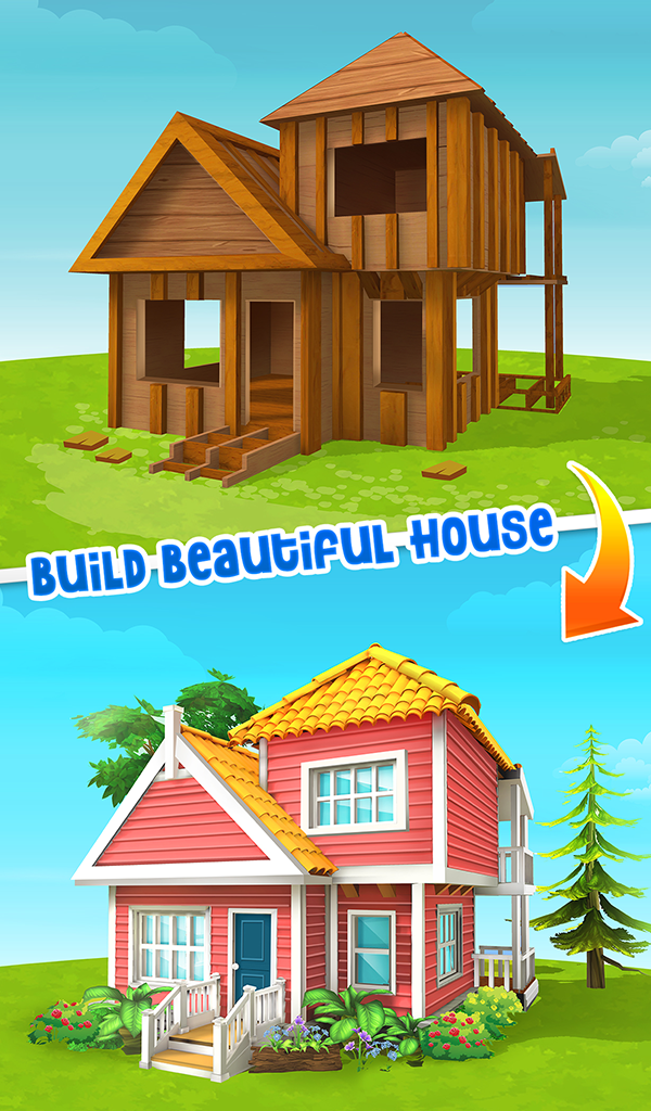اسکرین شات 1 بازی Idle Home Makeover