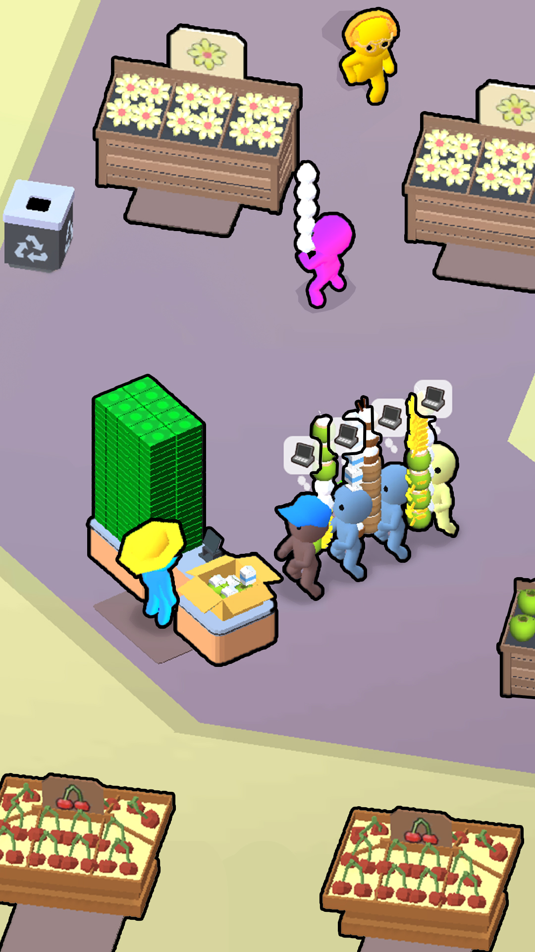 اسکرین شات 3 بازی Mini Family Mart: Store Tycoon