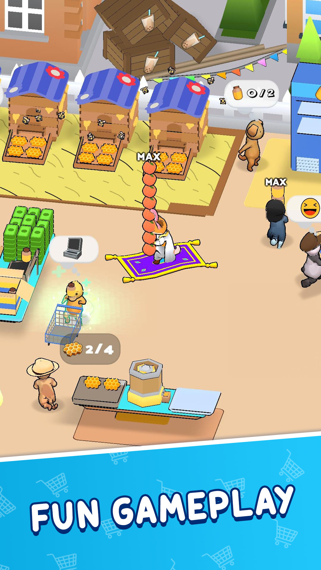 اسکرین شات 5 بازی Animal My Mart: Tycoon Games