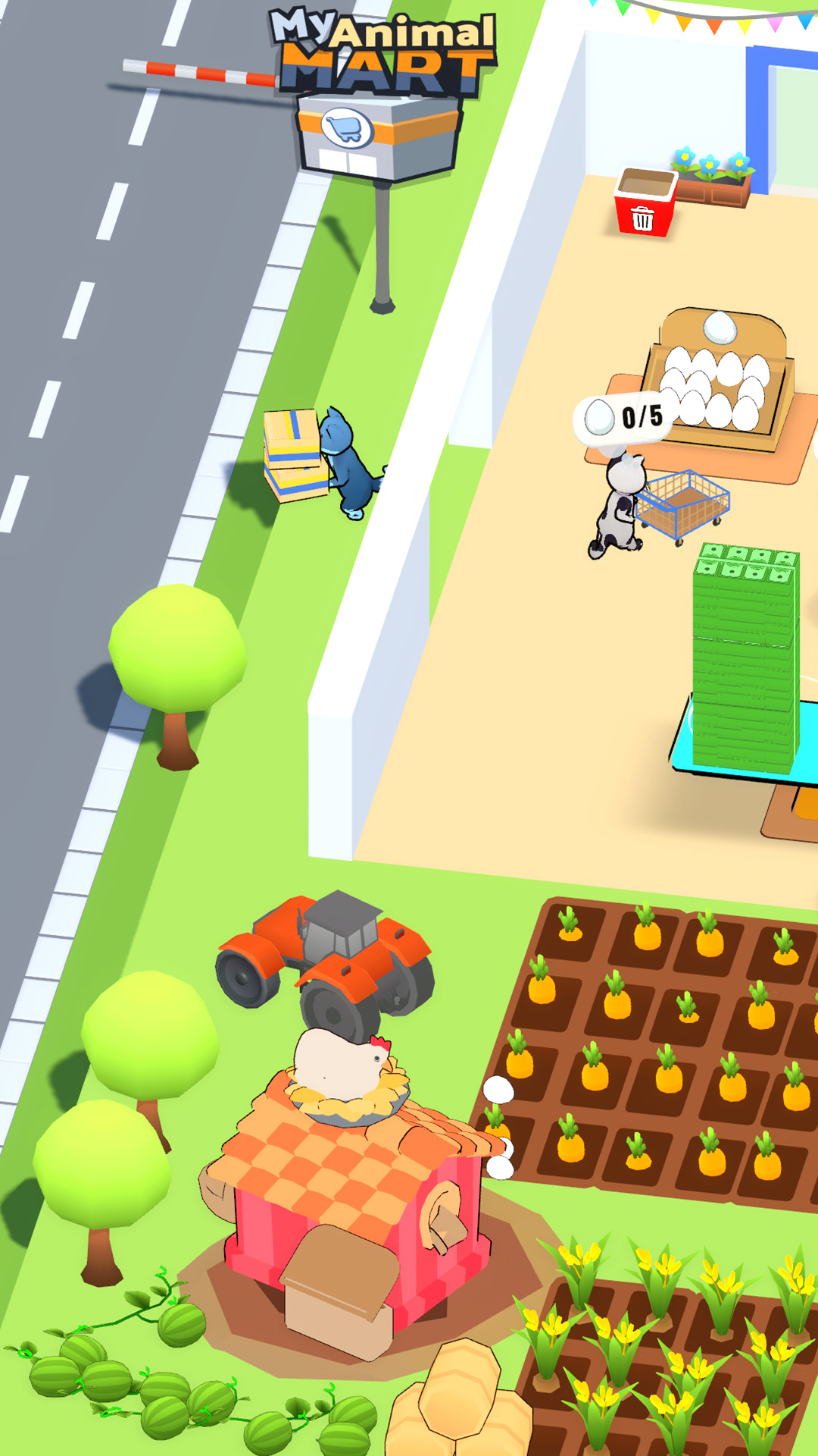 اسکرین شات 1 بازی Animal Mart: Tycoon Games