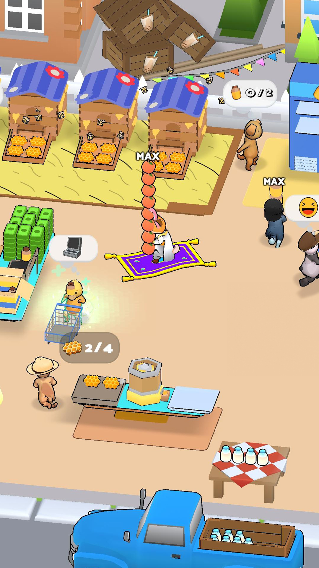 اسکرین شات 6 بازی Animal Mart: Tycoon Games