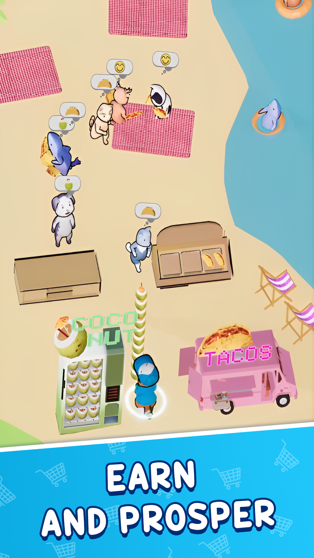 اسکرین شات 4 بازی Animal My Mart: Tycoon Games