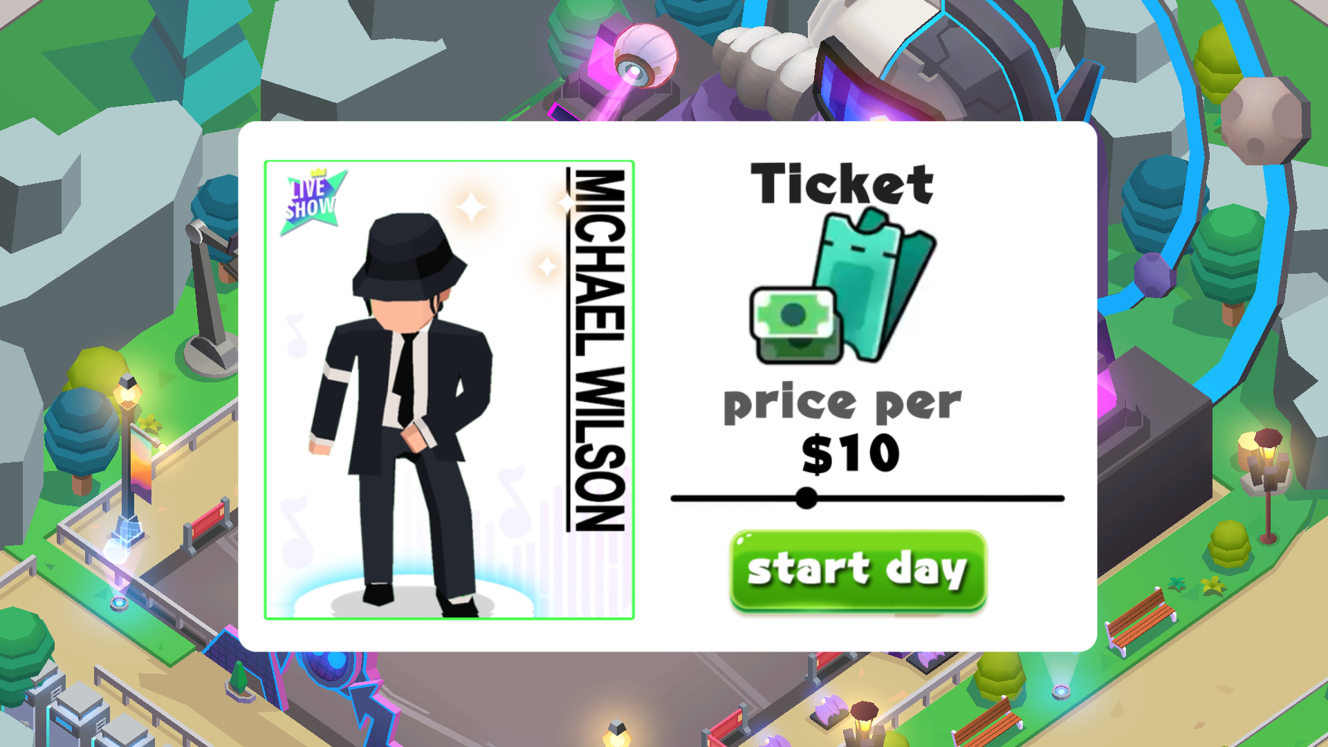 اسکرین شات 1 بازی Idle Music Star Tycoon Games