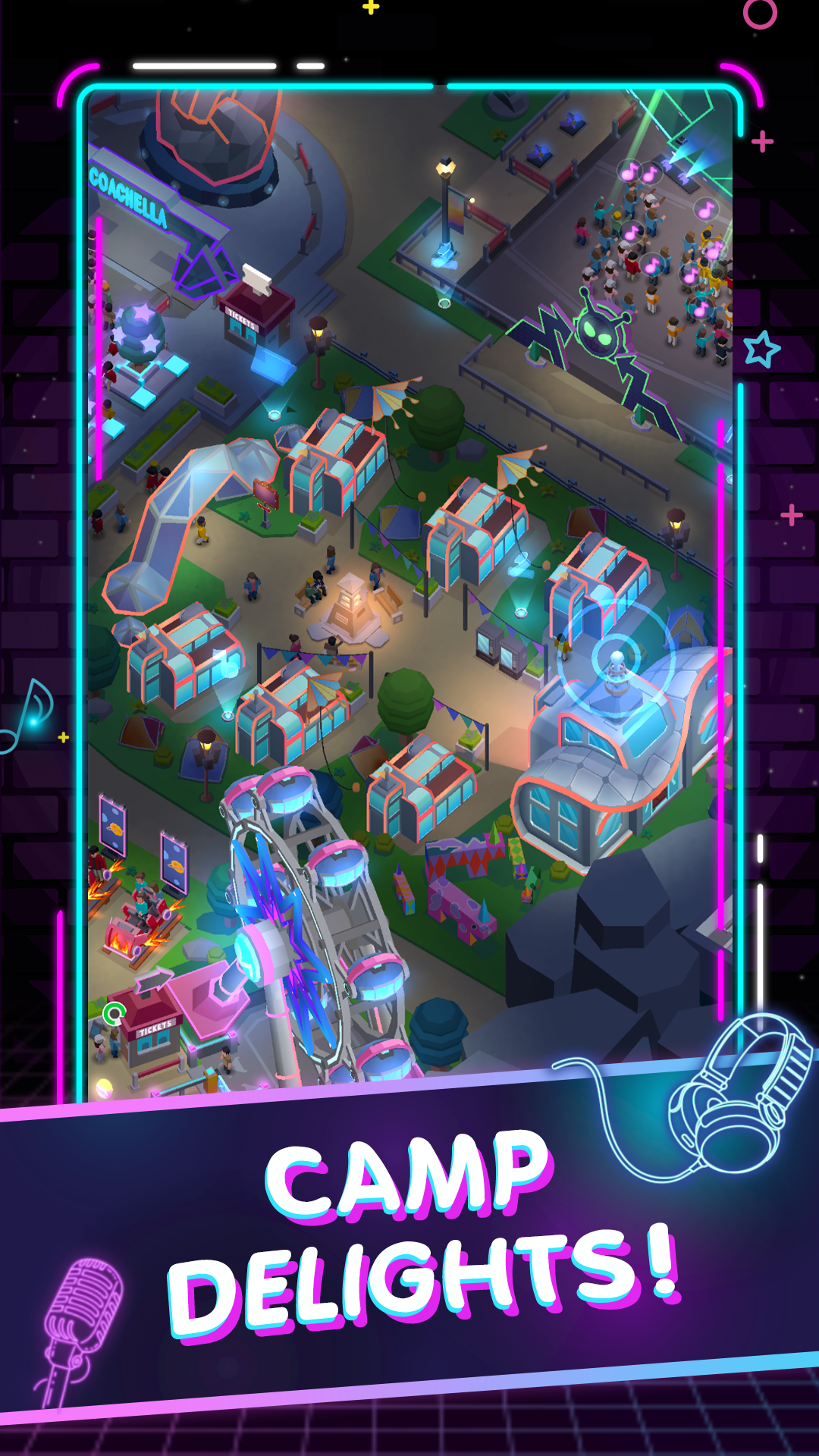 اسکرین شات 5 بازی Idle Music Star Tycoon Games