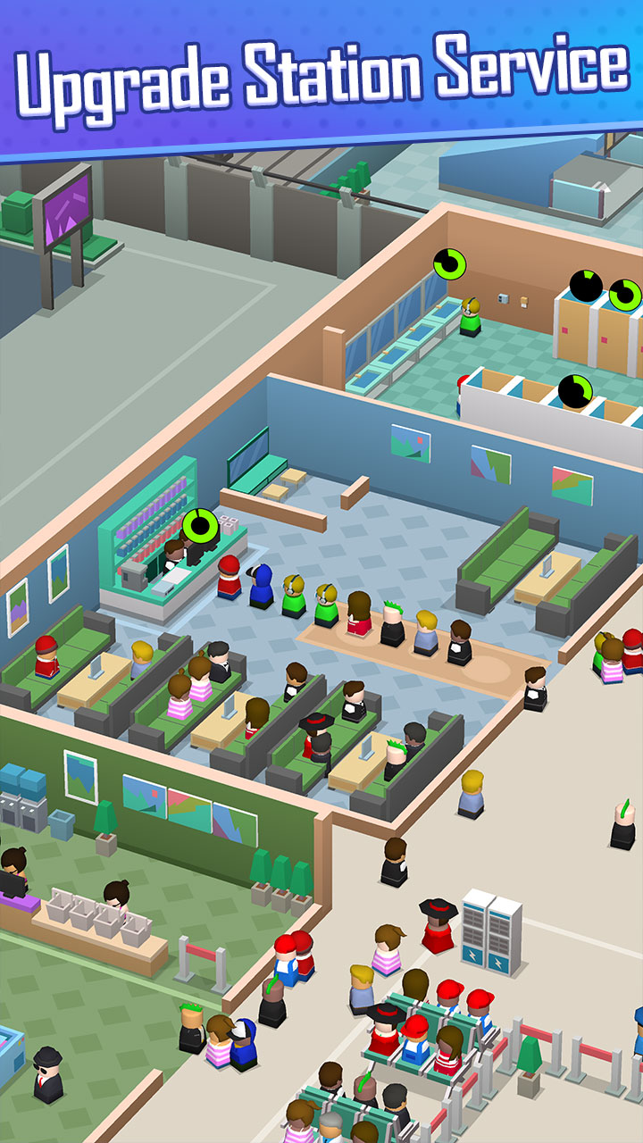 اسکرین شات 5 بازی Railway Tycoon - Idle Game