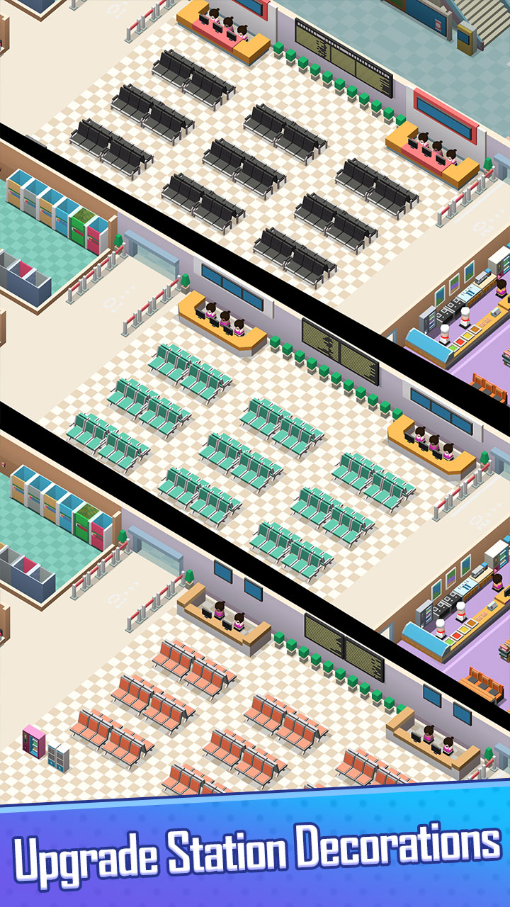 اسکرین شات 7 بازی Railway Tycoon - Idle Game