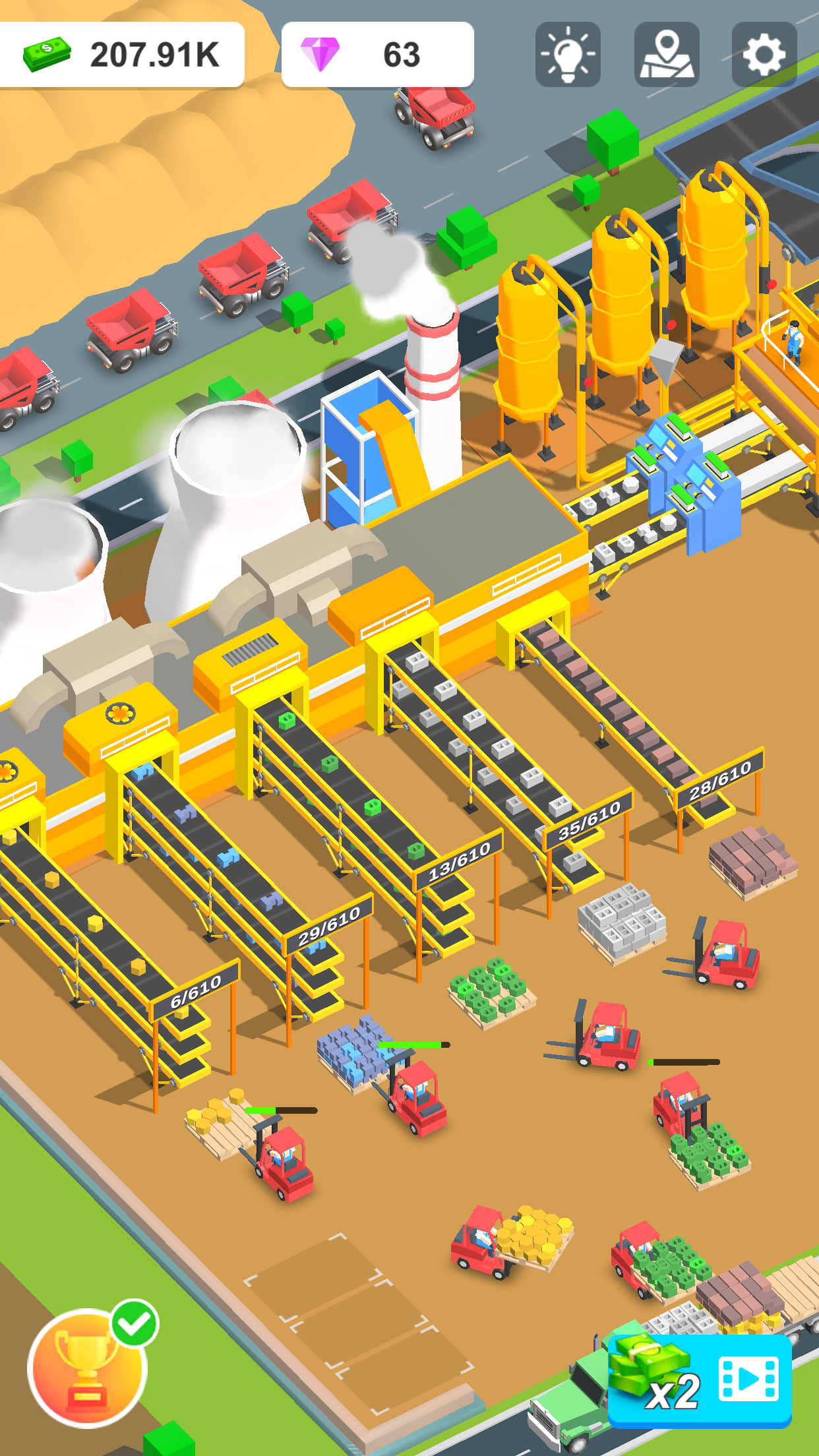 اسکرین شات 3 بازی Idle Sand Tycoon