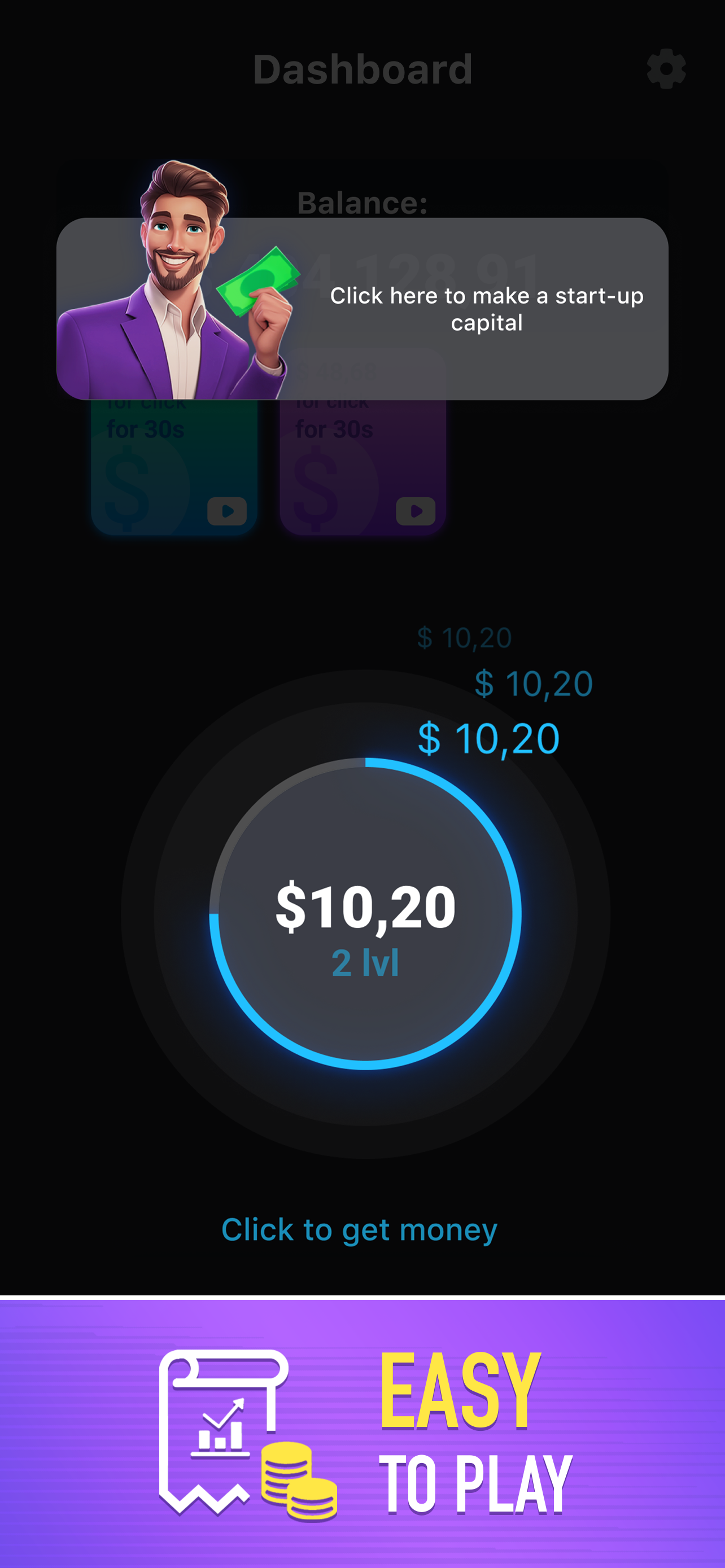 اسکرین شات 2 بازی Idle Startup: Money Clicker