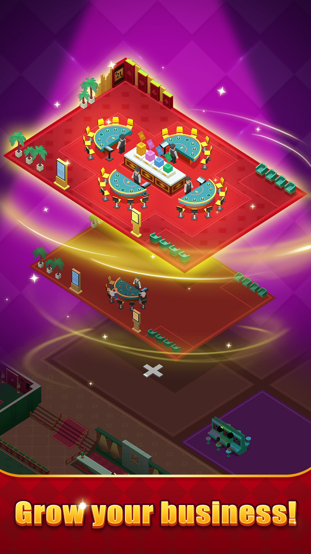 اسکرین شات 4 بازی Idle Vegas Resort - Tycoon