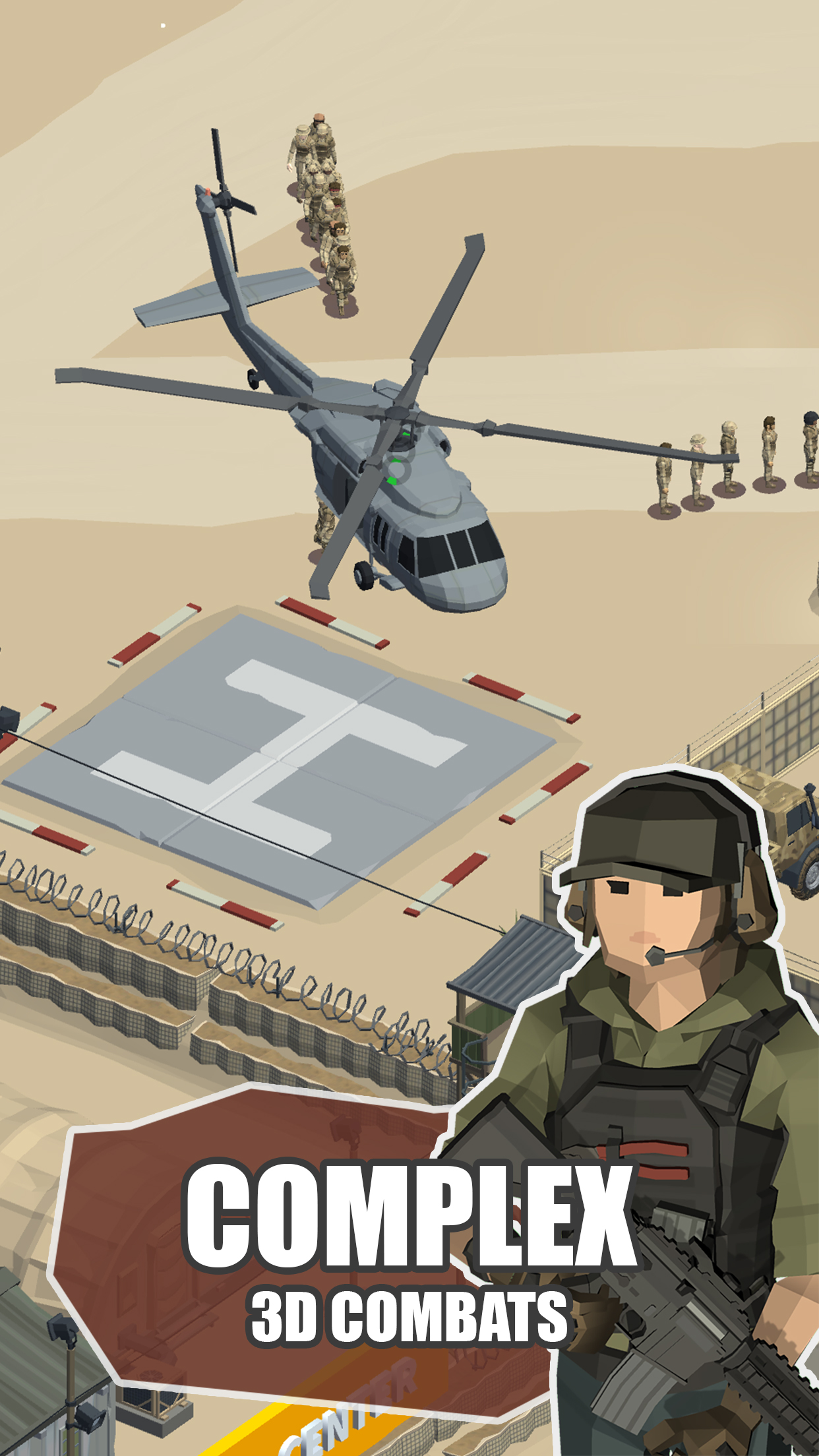 اسکرین شات 2 بازی Idle Warzone 3d: Military Game - Army Tycoon