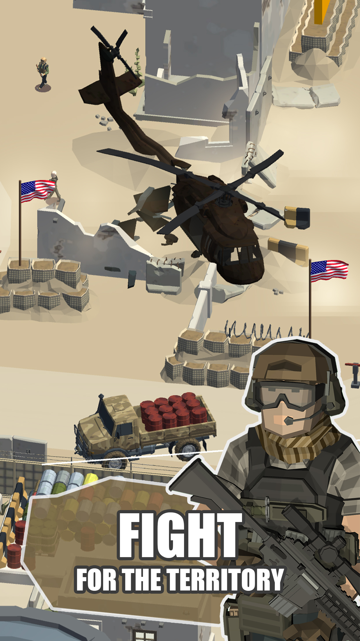 اسکرین شات 6 بازی Idle Warzone 3d: Military Game - Army Tycoon
