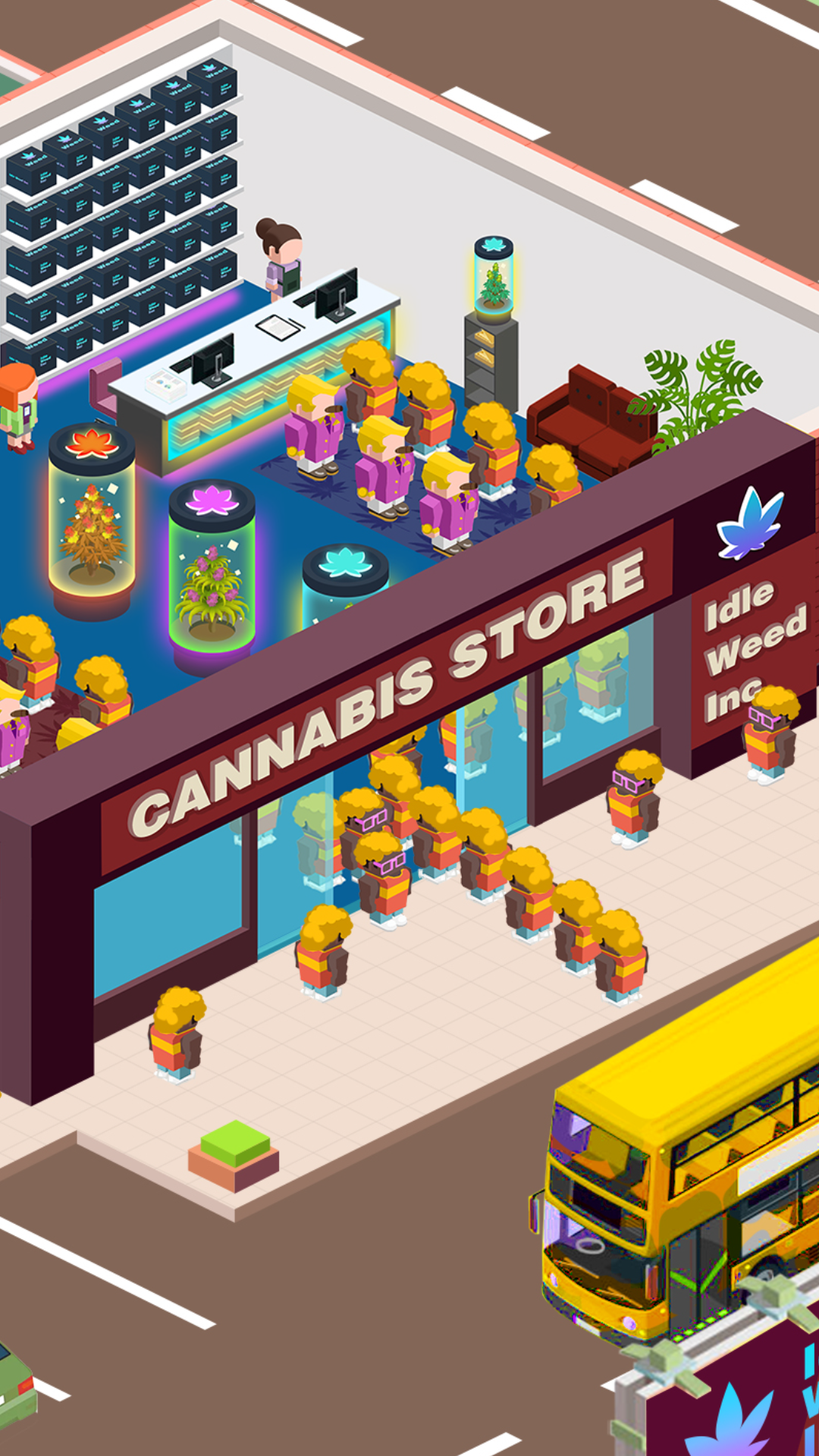 اسکرین شات 7 بازی Idle Weed Inc