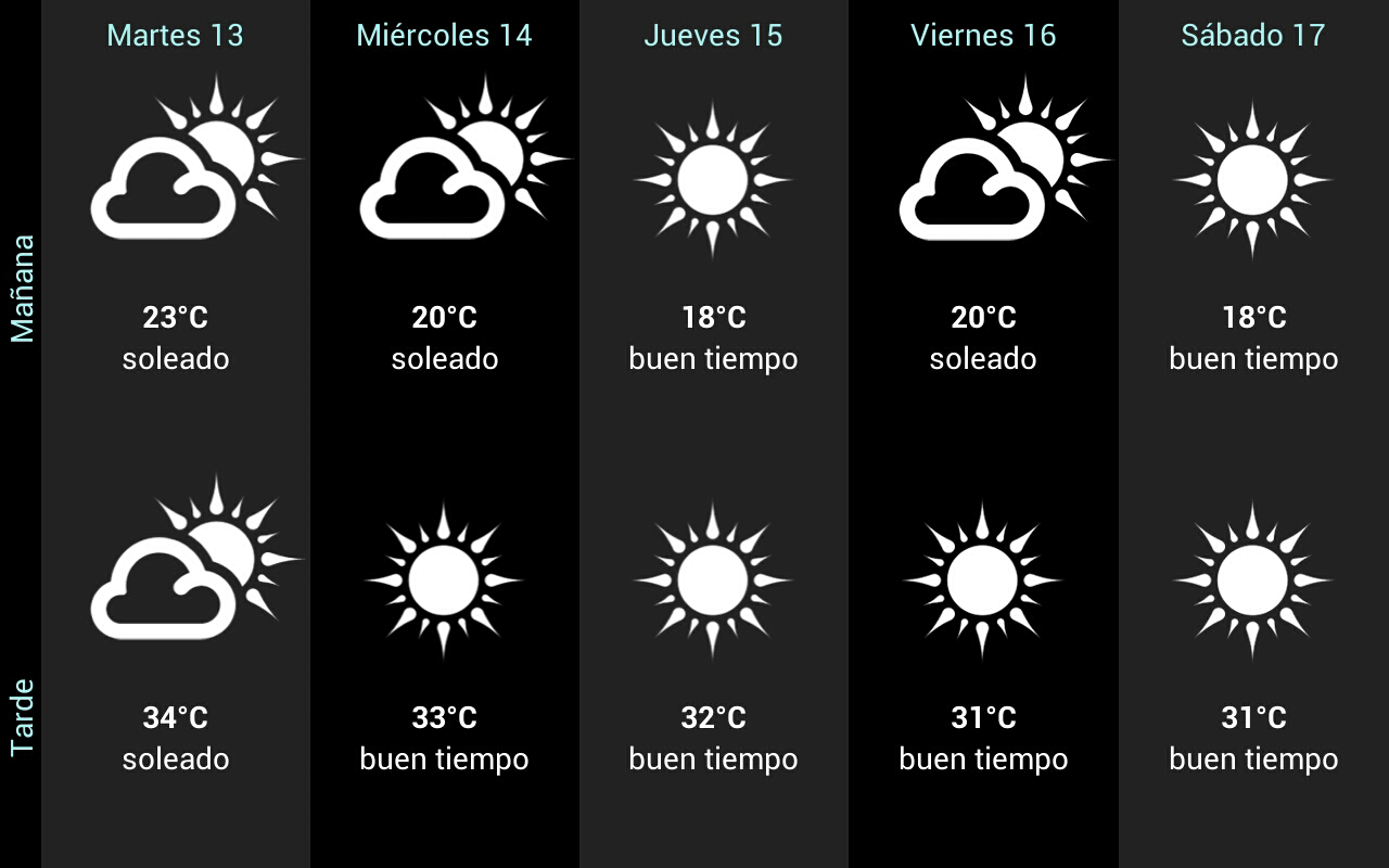 اسکرین شات 5 برنامه USA Weather forecast