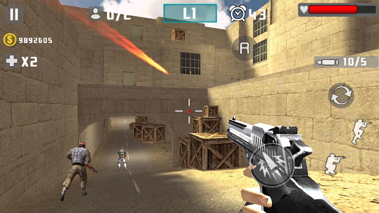 اسکرین شات 3 بازی Gun Shot Fire War