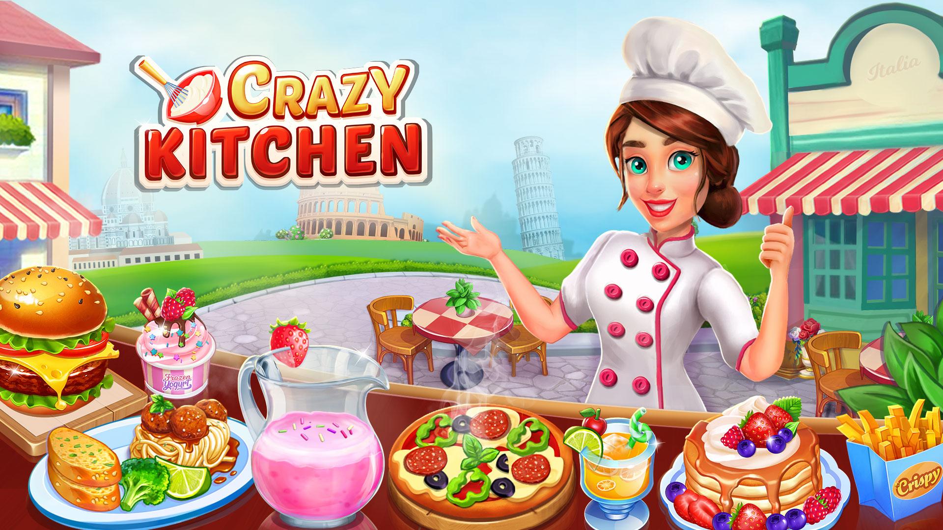 اسکرین شات 6 بازی Crazy Kitchen Cooking Games