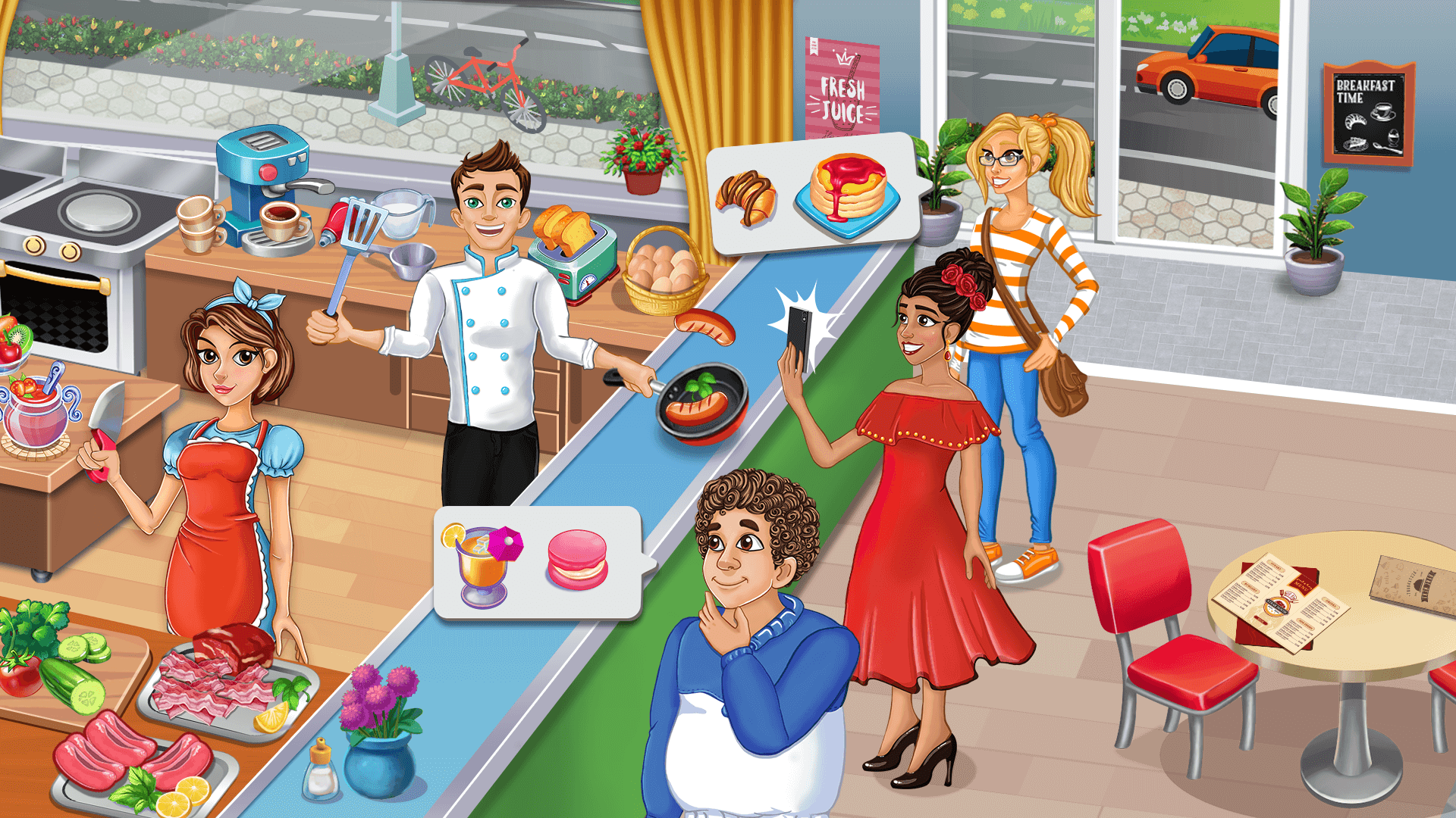 اسکرین شات 2 بازی Master Chef Kitchen Games Cook