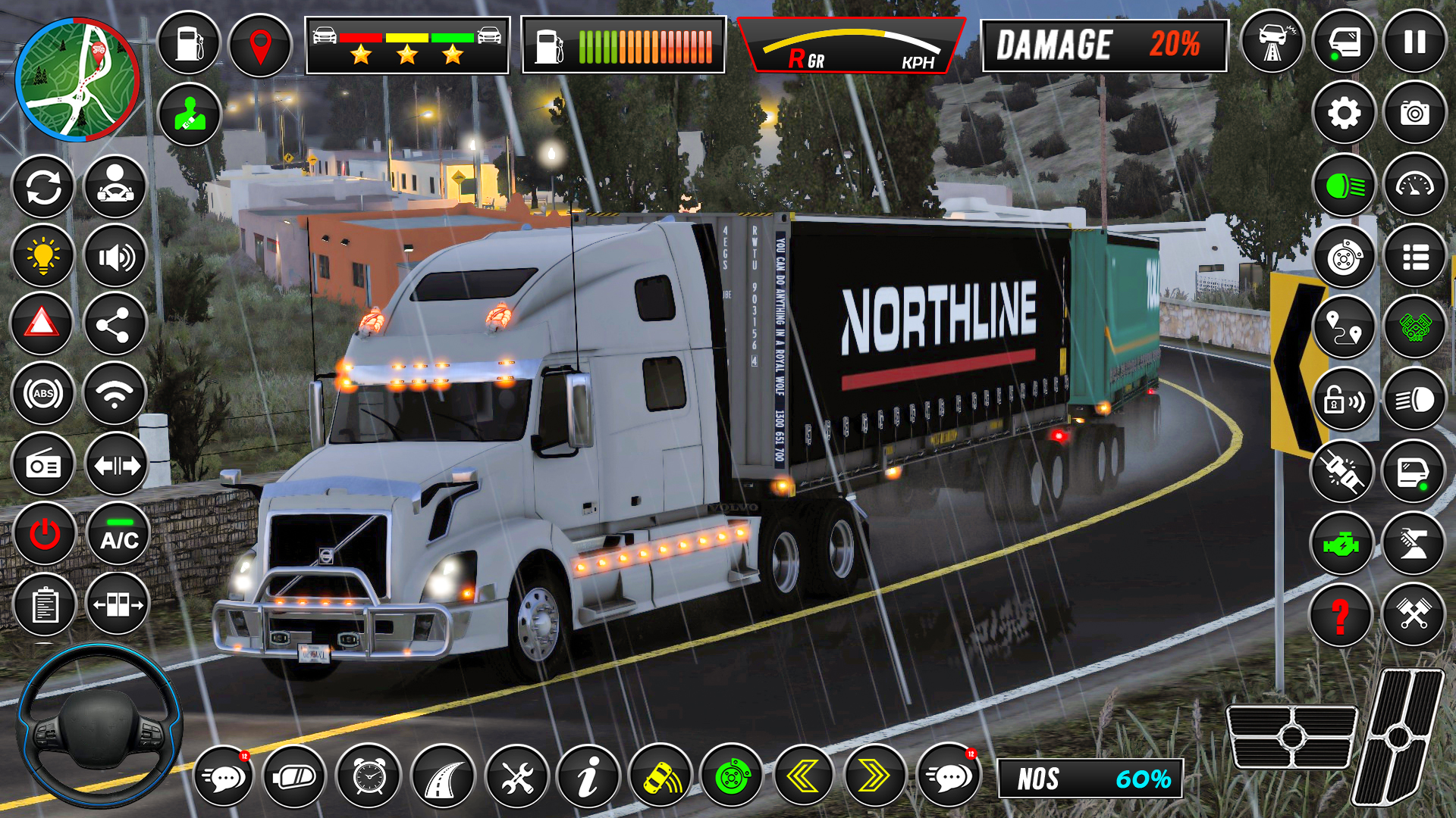 اسکرین شات 3 بازی US Truck Driving Cargo Game 3D